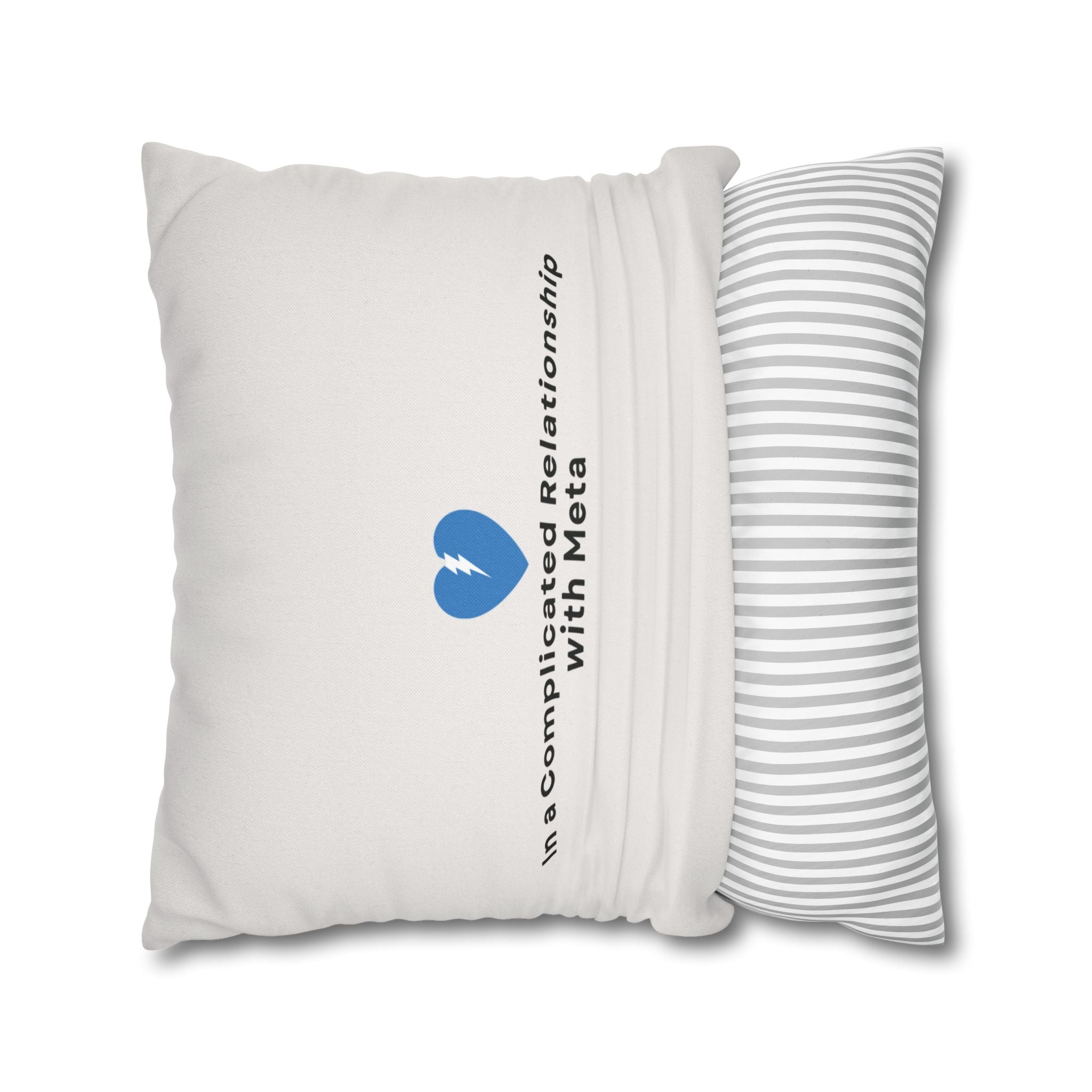 Complicated Relationship | Polyester Square Pillowcase
