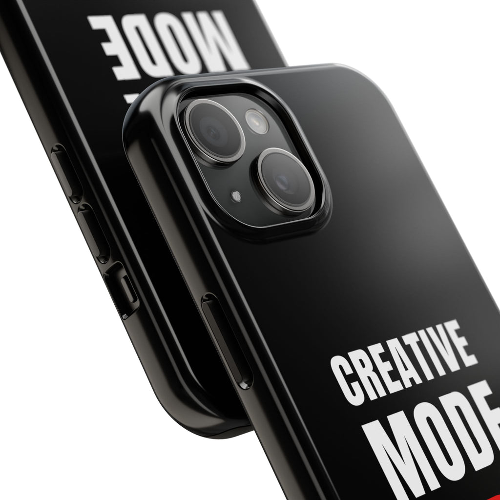 Tough Phone Case — "Creative Mode On" Protective Phone Cover
