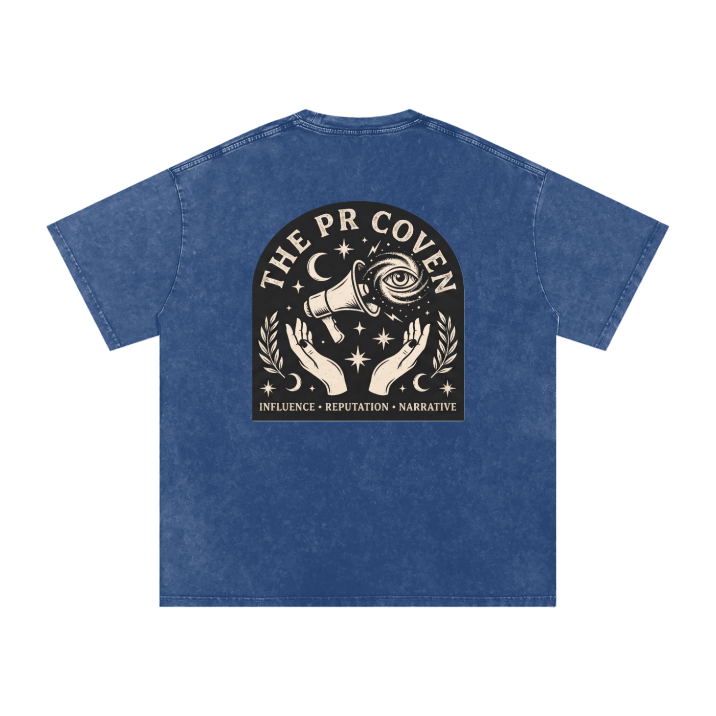 The PR Coven | Snow Washed Oversized Cotton T-Shirt