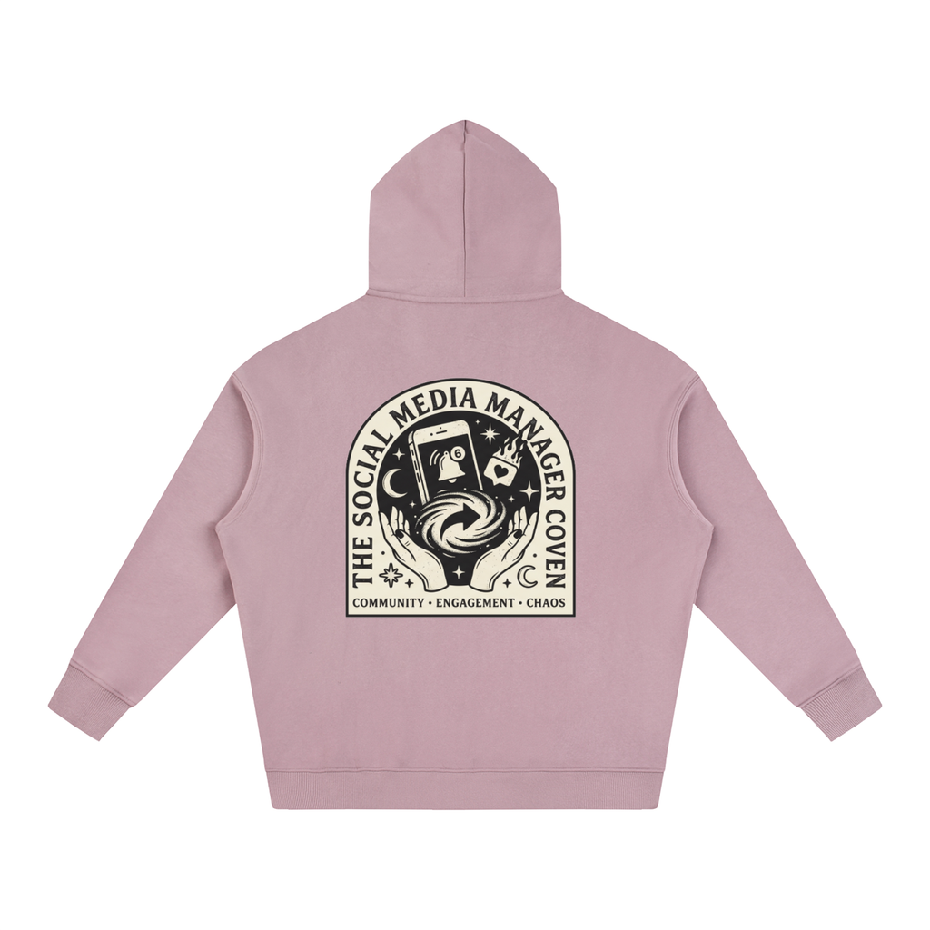 The Social Media Coven | Oversized Fleeced Hoodie