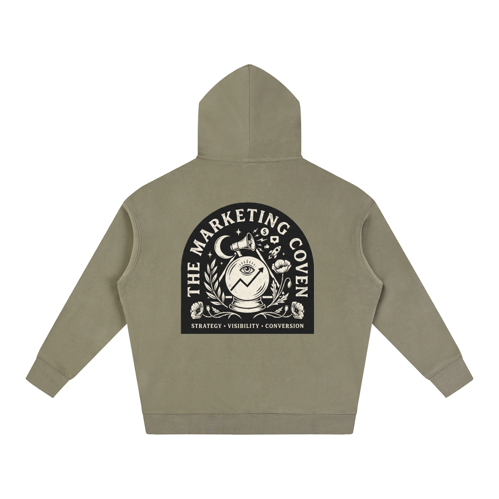 The Marketing Coven | Oversized Fleeced Hoodie