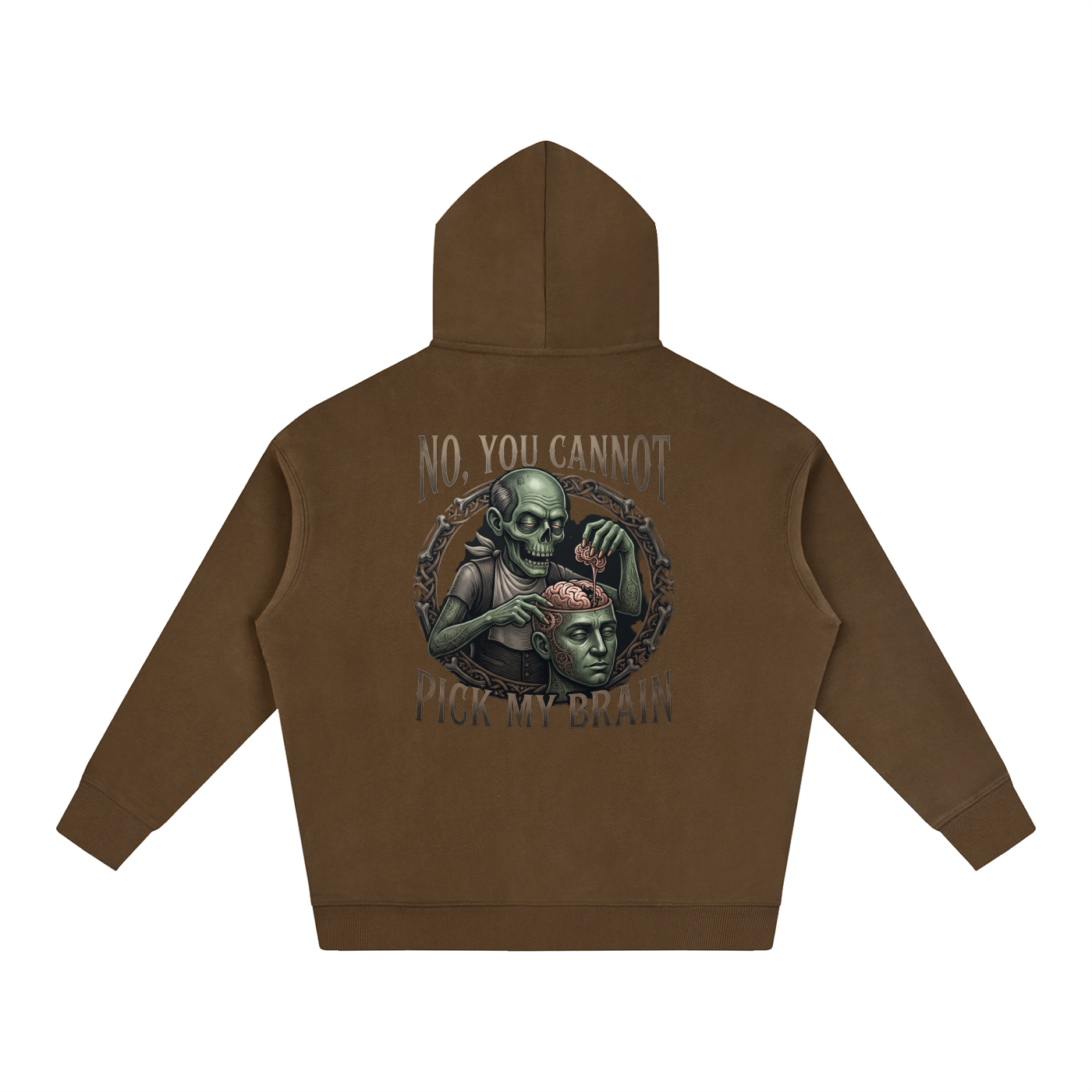 You Cannot Pick My Brain | Oversize Fleeced Hoodie