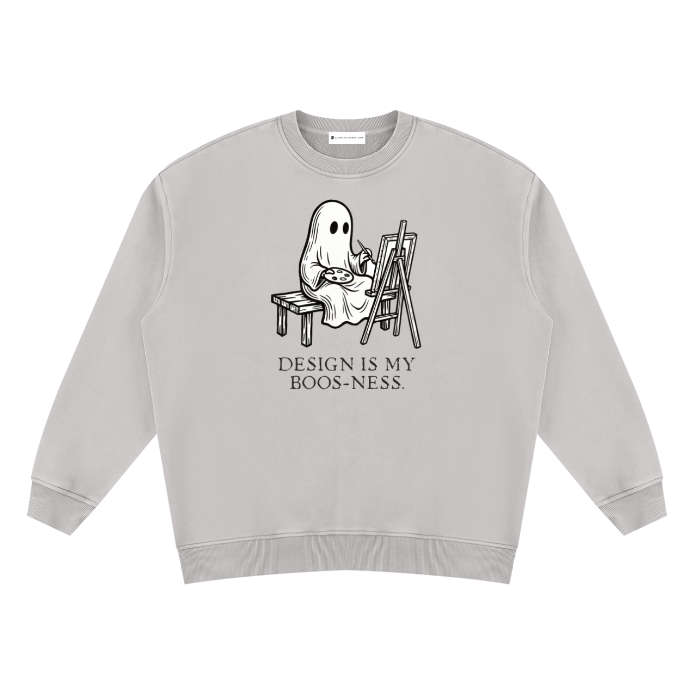 Design is My Boos-ness | Unisex Vintage Wash Fleece Sweatshirt