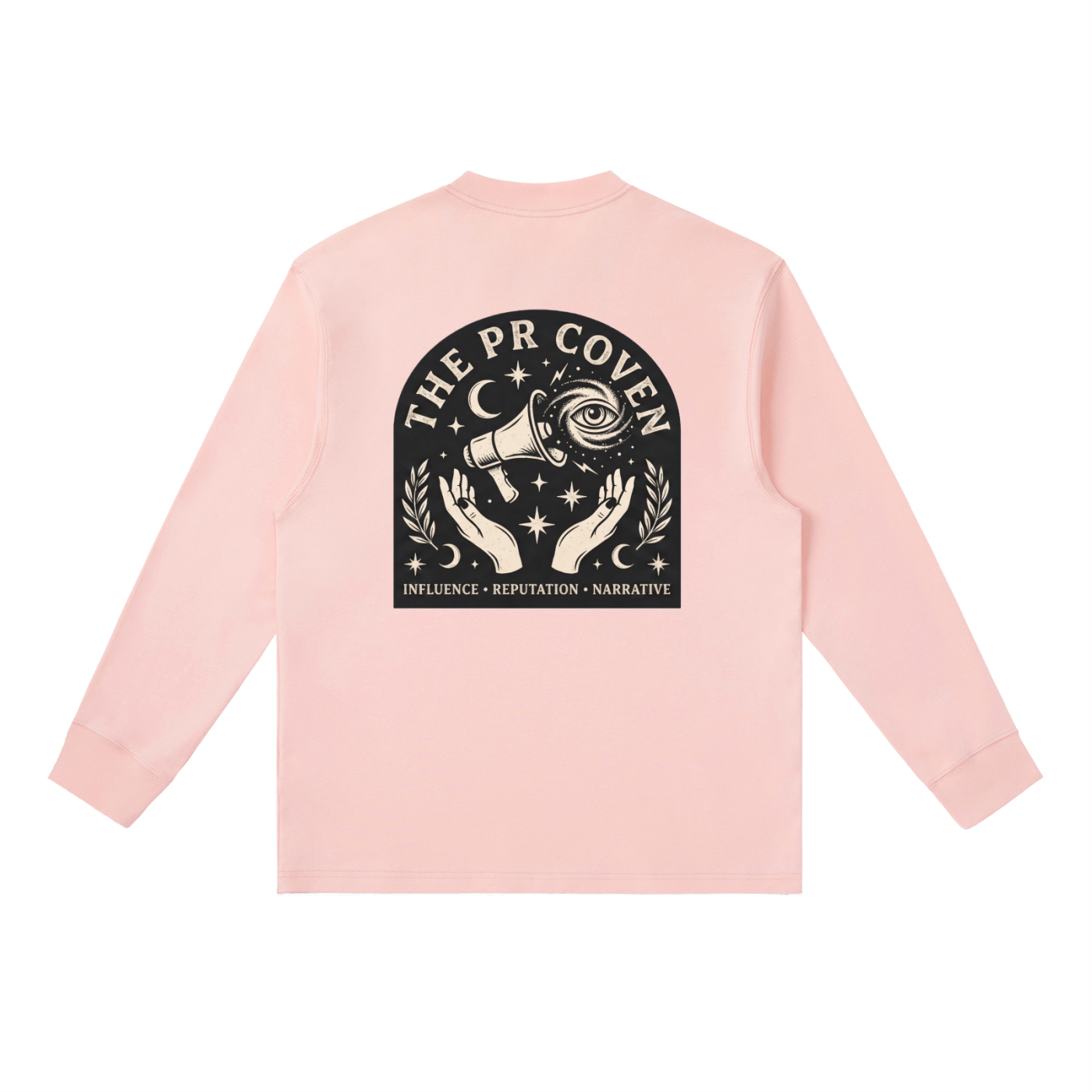 The PR Coven | Essential Crewneck Long-Sleeve T-Shirt