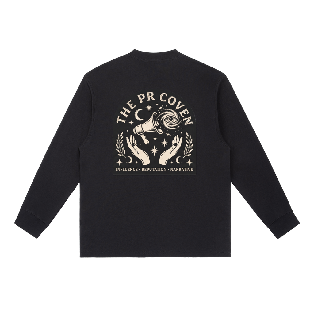 The PR Coven | Essential Crewneck Long-Sleeve T-Shirt