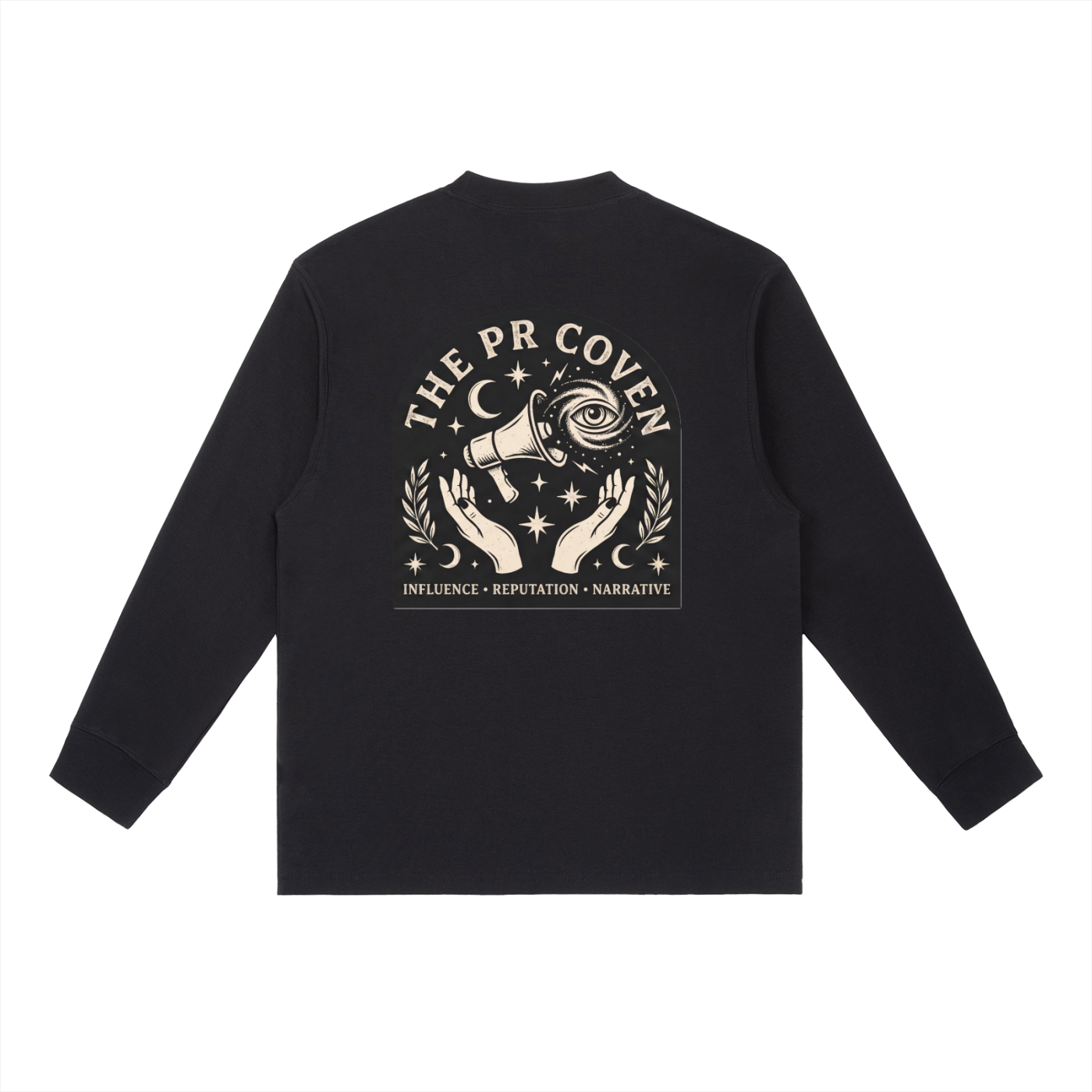 The PR Coven | Essential Crewneck Long-Sleeve T-Shirt