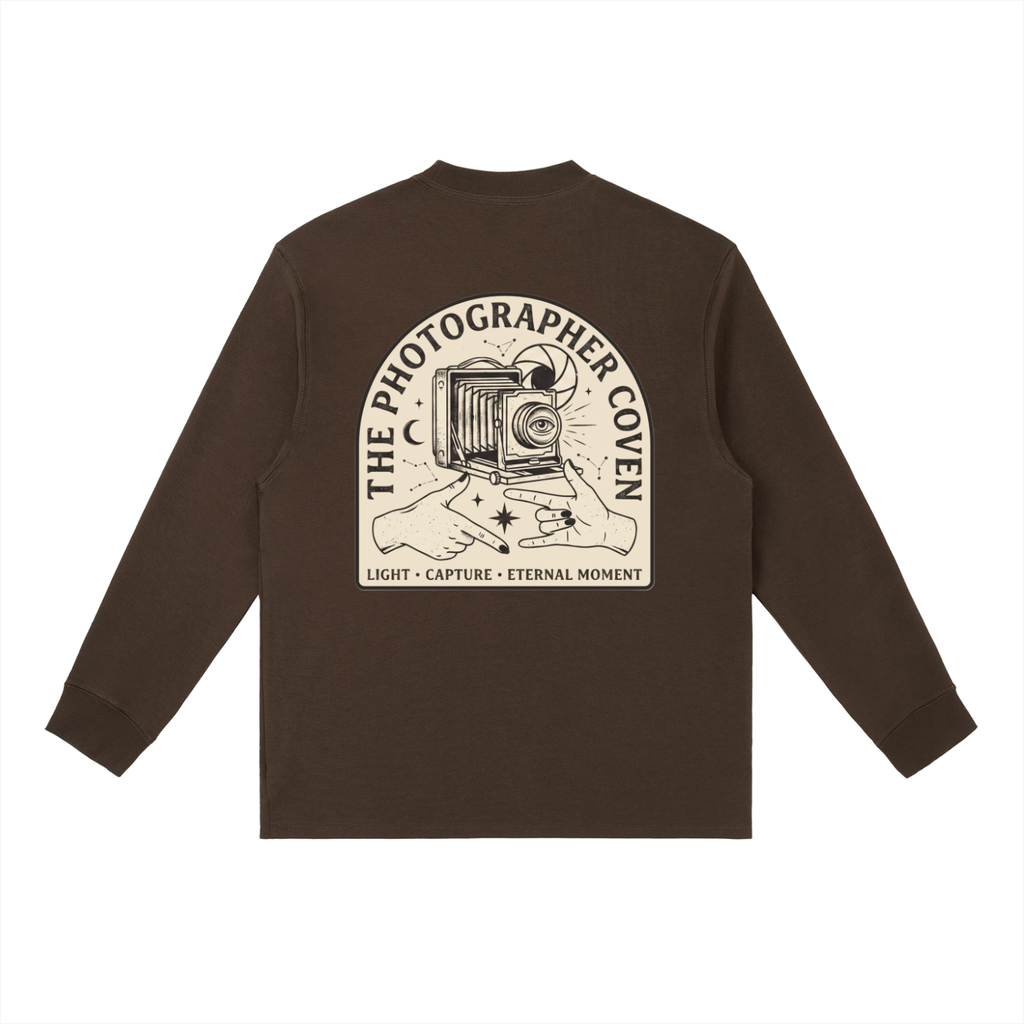 The Photographer Coven | Essential Crewneck Long-Sleeve T-Shirt