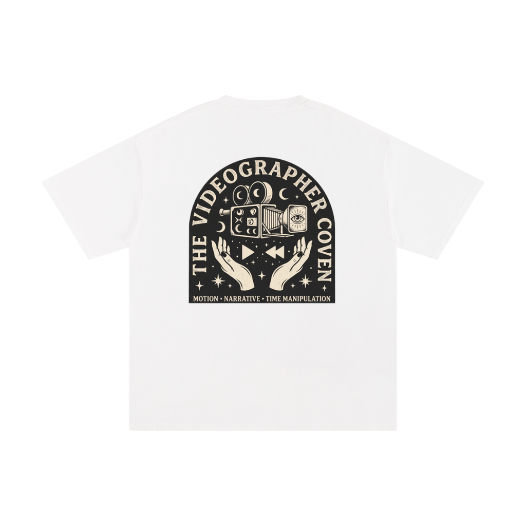The Videographer Coven | Unisex Pure Cotton T-Shirt