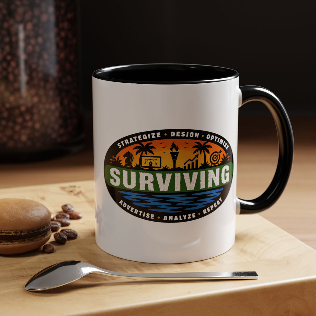 Surviving in Marketing | Coffee Mug