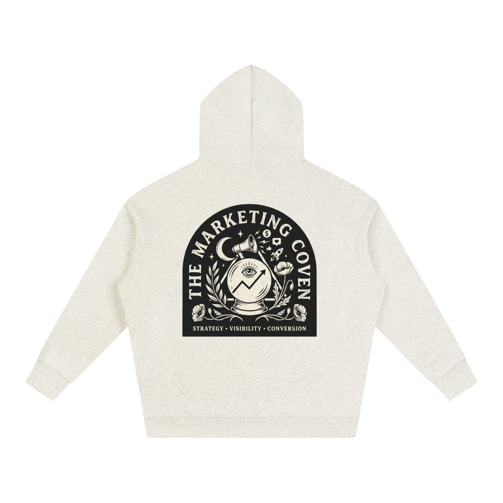 The Marketing Coven | Oversized Fleeced Hoodie