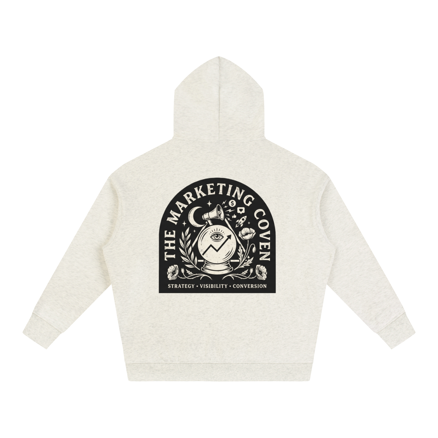 The Marketing Coven | Oversized Fleeced Hoodie