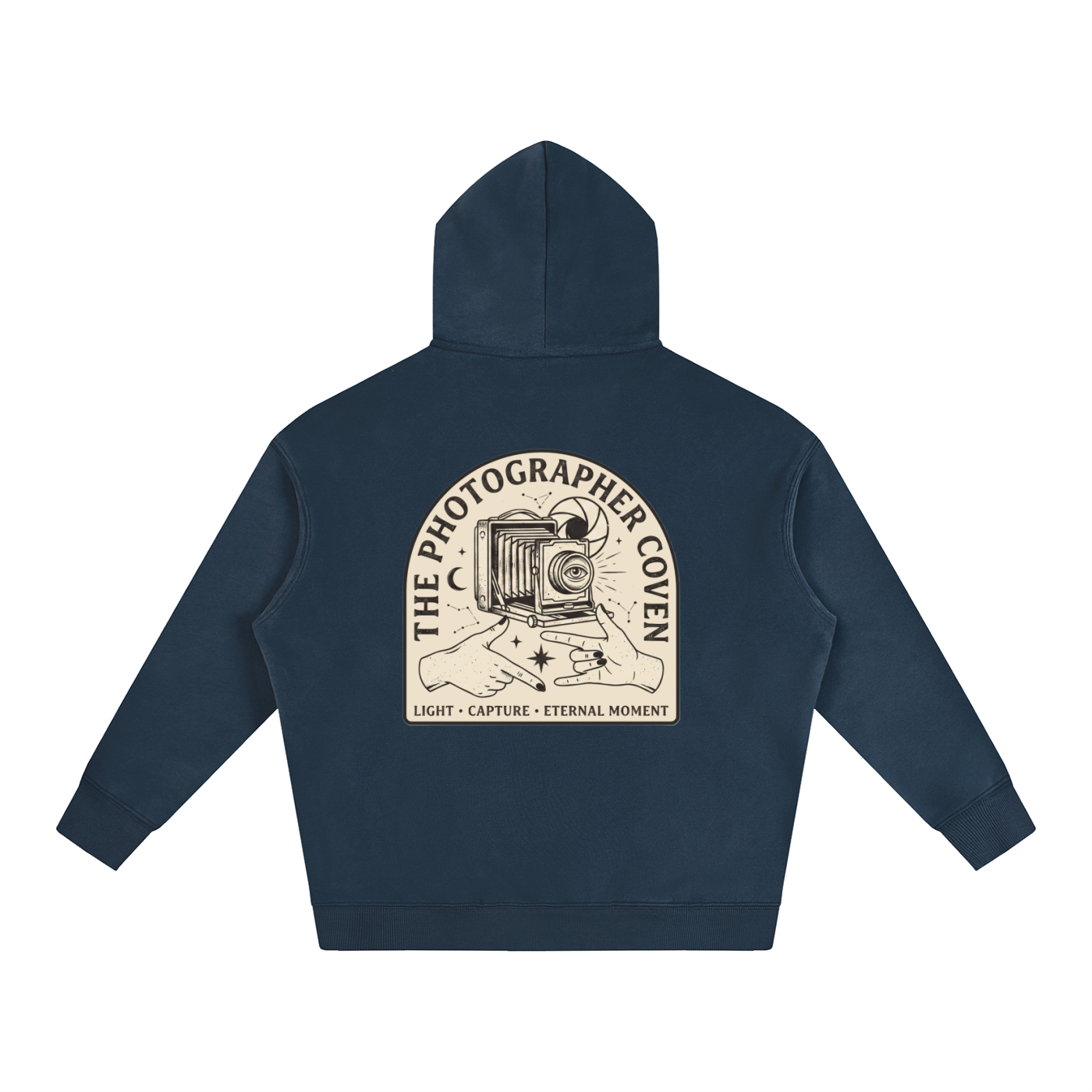 The Photographer Coven | Oversized Fleeced Hoodie