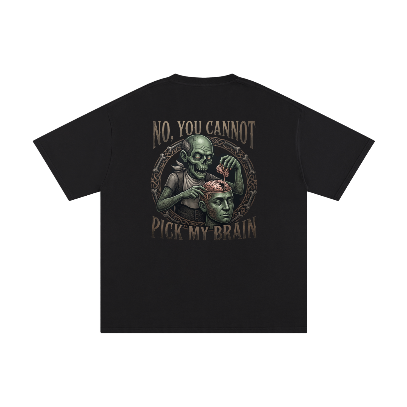 You Cannot Pick My Brain | Unisex Pure Cotton T-Shirt