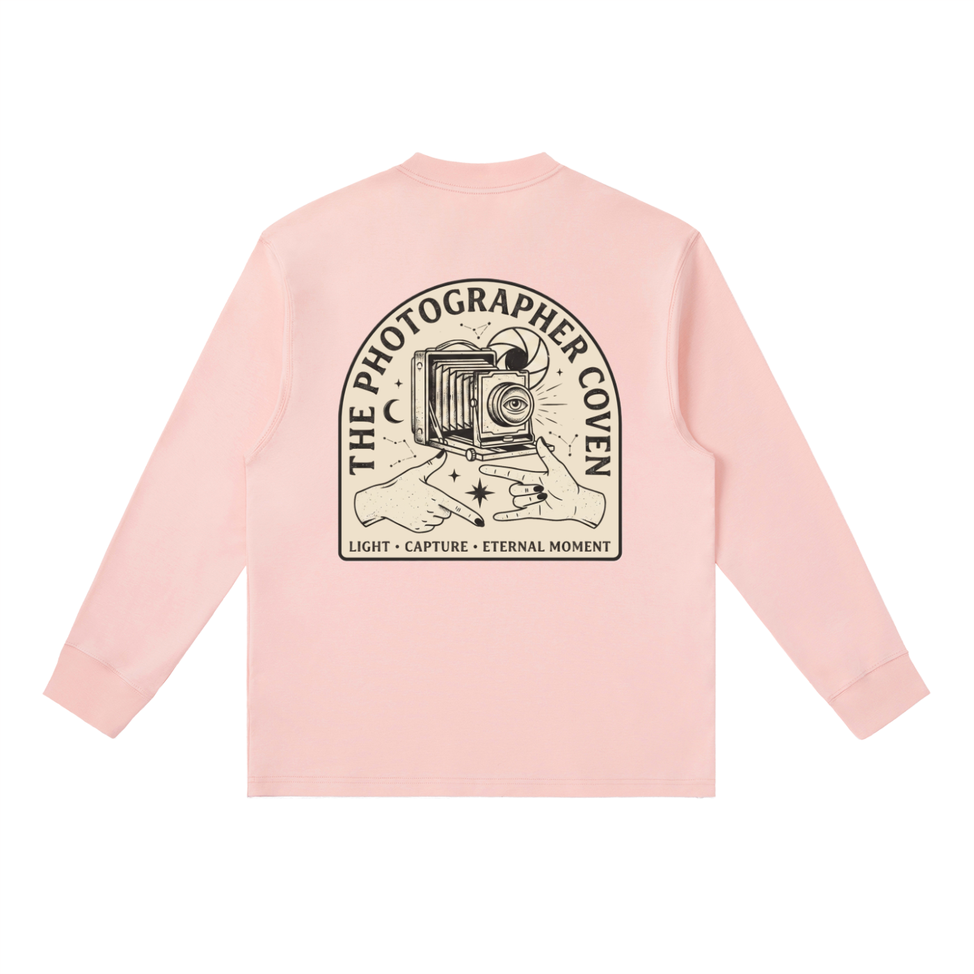The Photographer Coven | Essential Crewneck Long-Sleeve T-Shirt