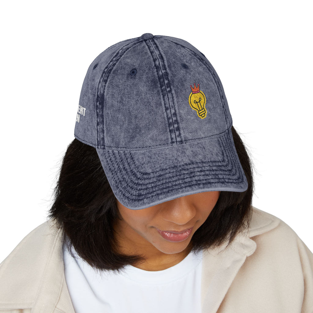 Content Queen | Vintage Embroidered Baseball Cap