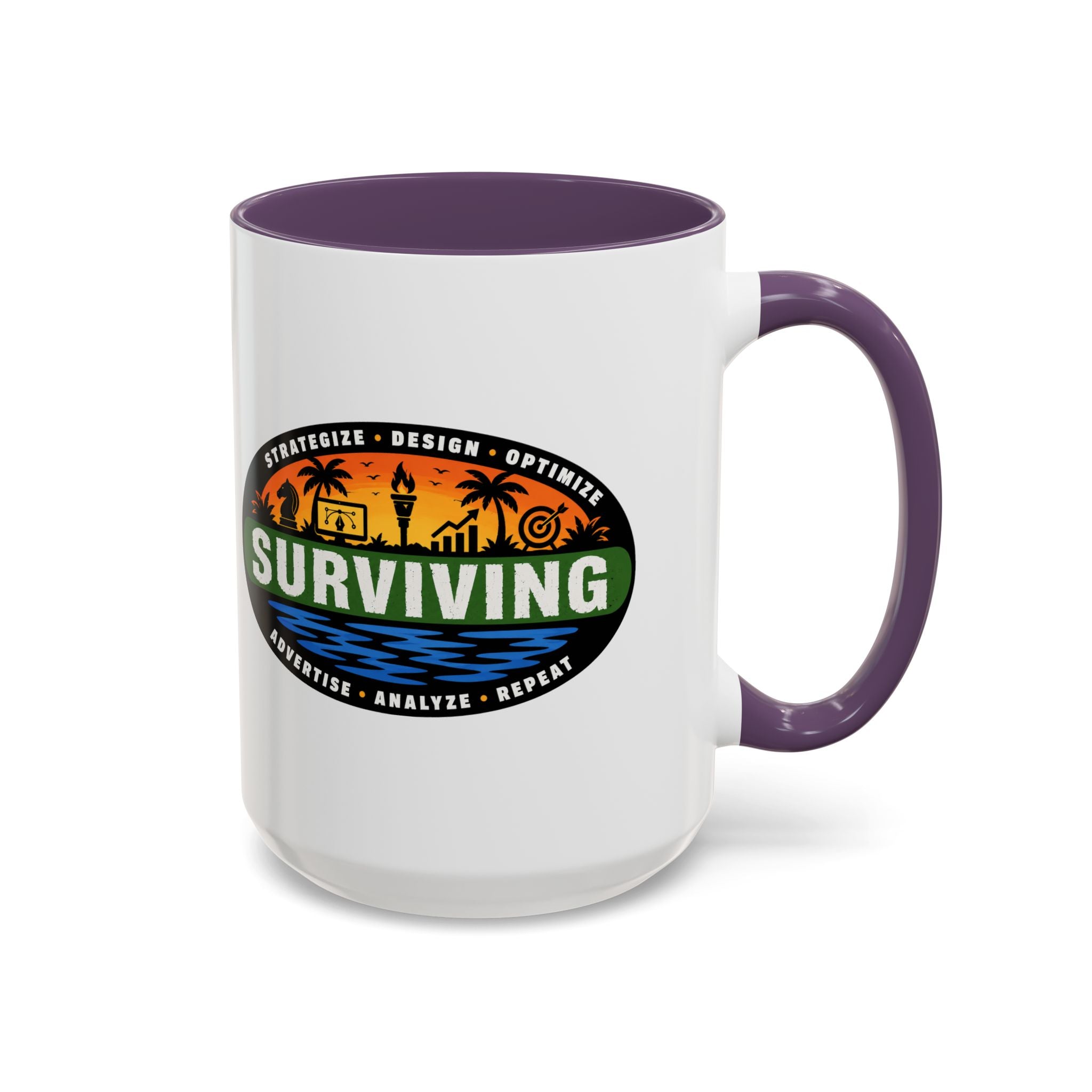 Surviving in Marketing | Coffee Mug