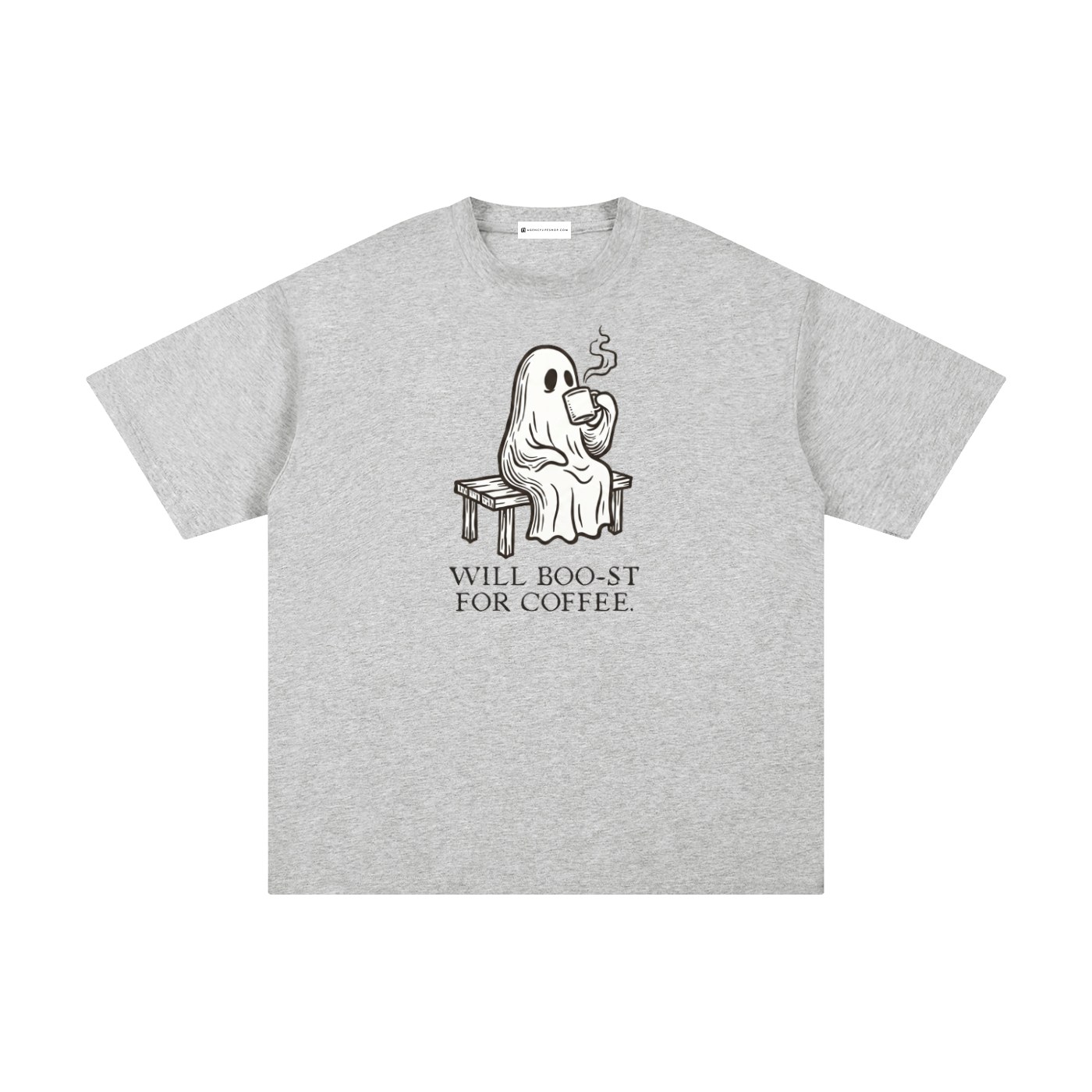 Will Boo-st for Coffee | Unisex Pure Cotton T-Shirt