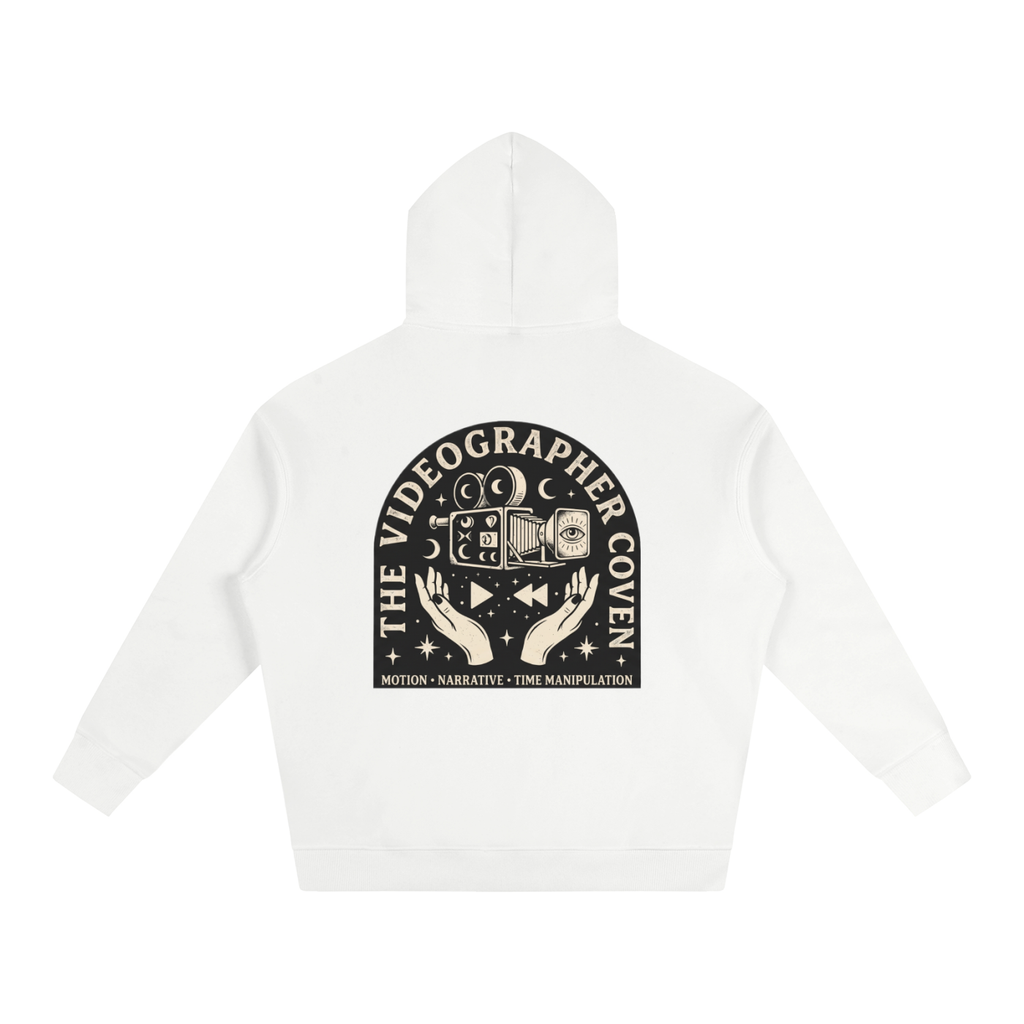 The Videographer Coven | Oversized Fleeced Hoodie