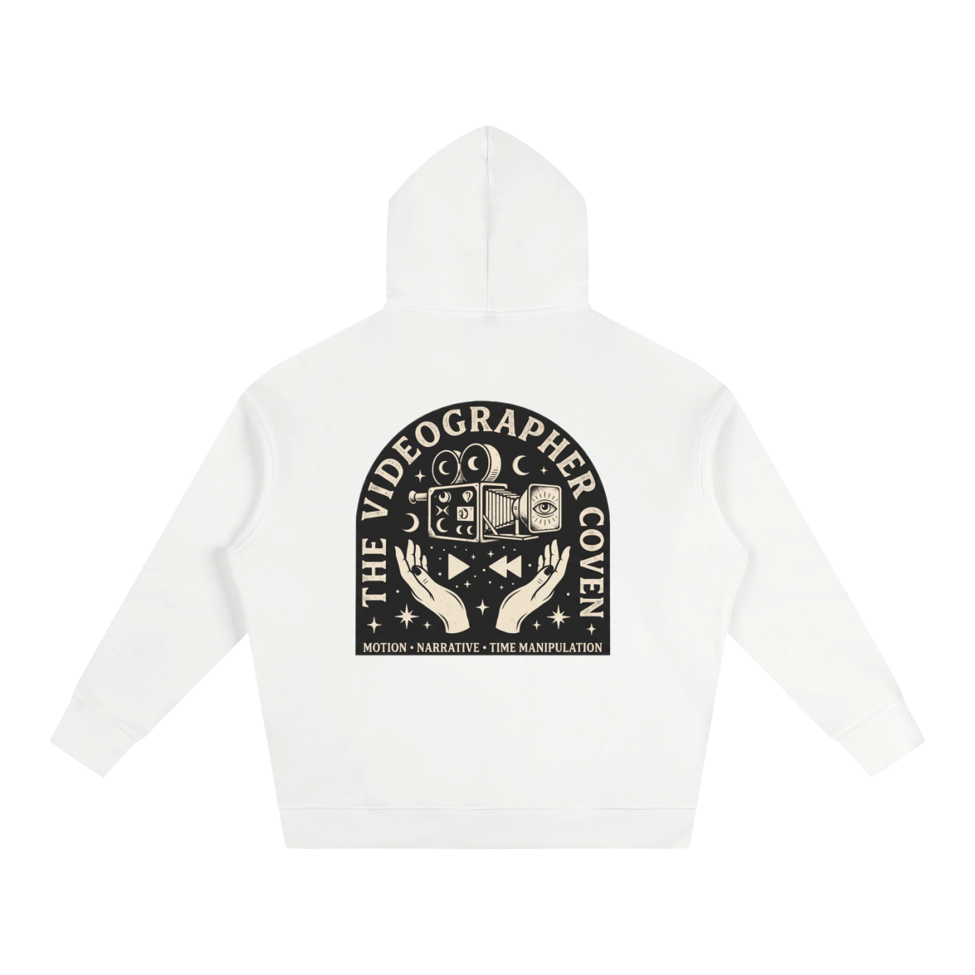 The Videographer Coven | Oversized Fleeced Hoodie