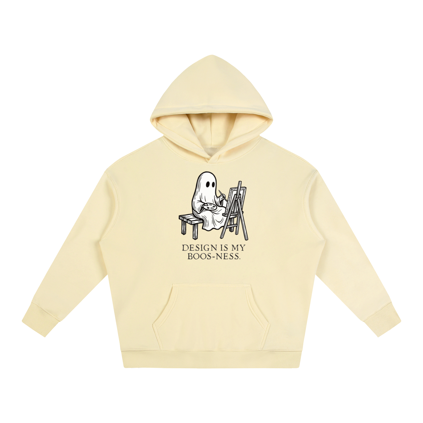 Design is My Boos-ness | Oversize Fleeced Hoodie