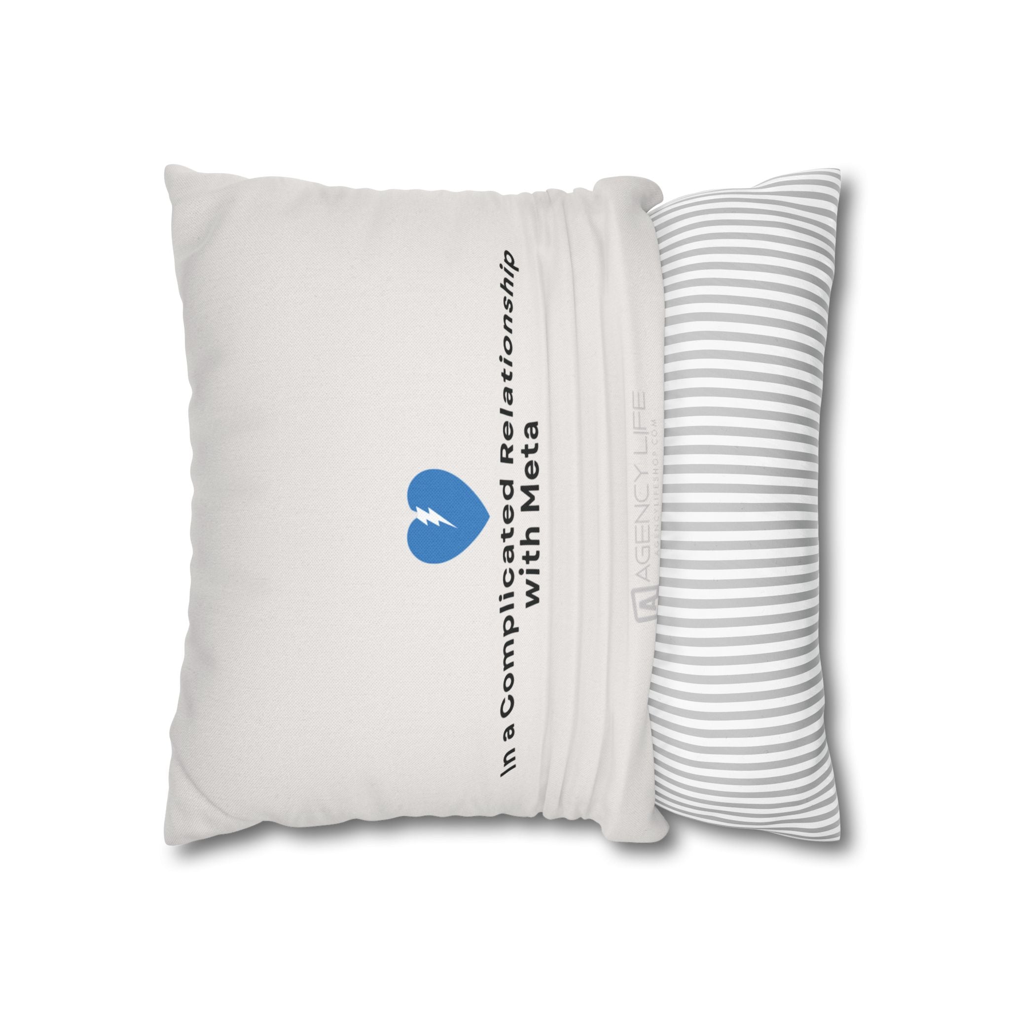 Complicated Relationship | Polyester Square Pillowcase