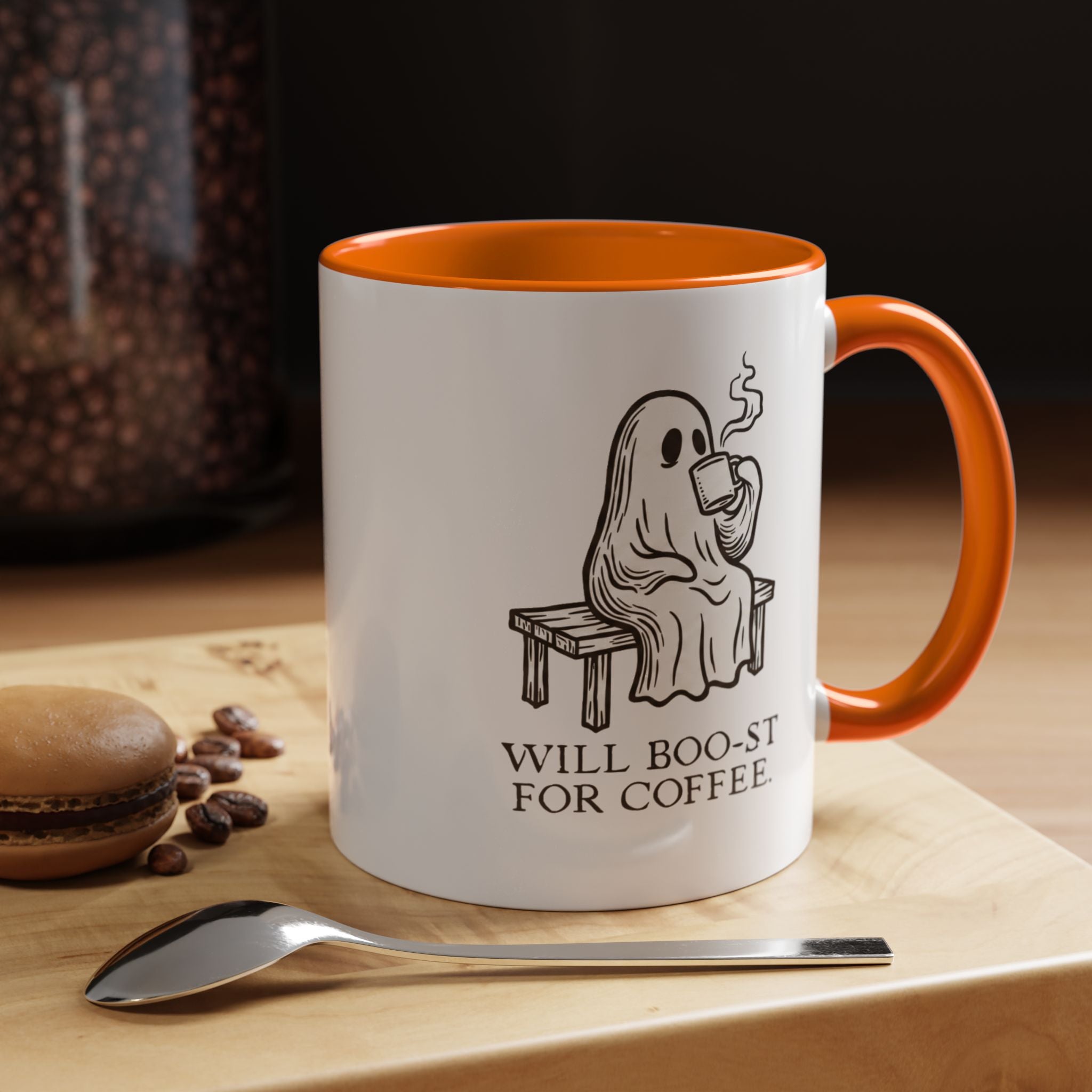 Will Boo-st for Coffee | Accent Mug (11/15oz)