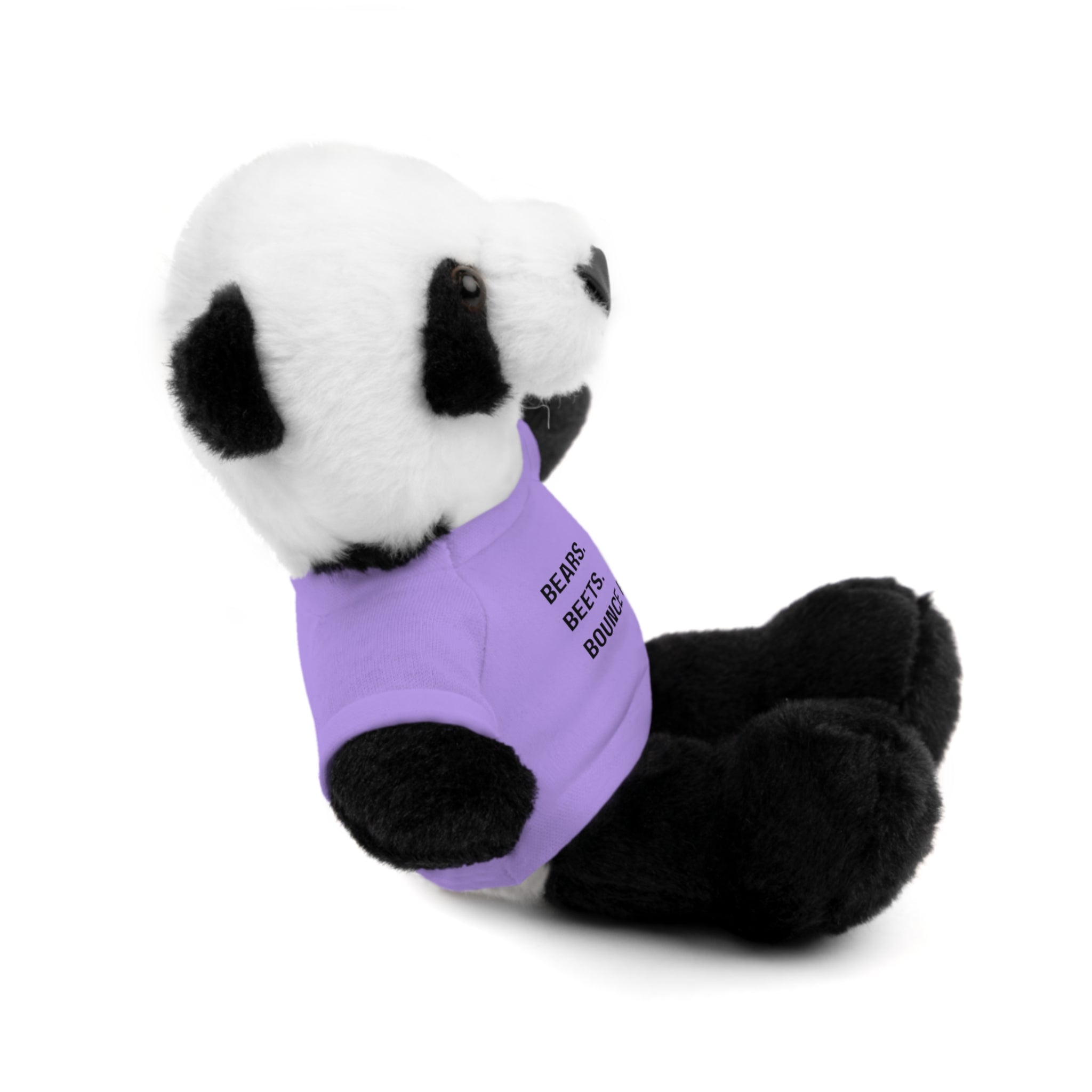 Bears. Beets. Bounce Rates. | Plush Stuffed Toy with Graphic Tee