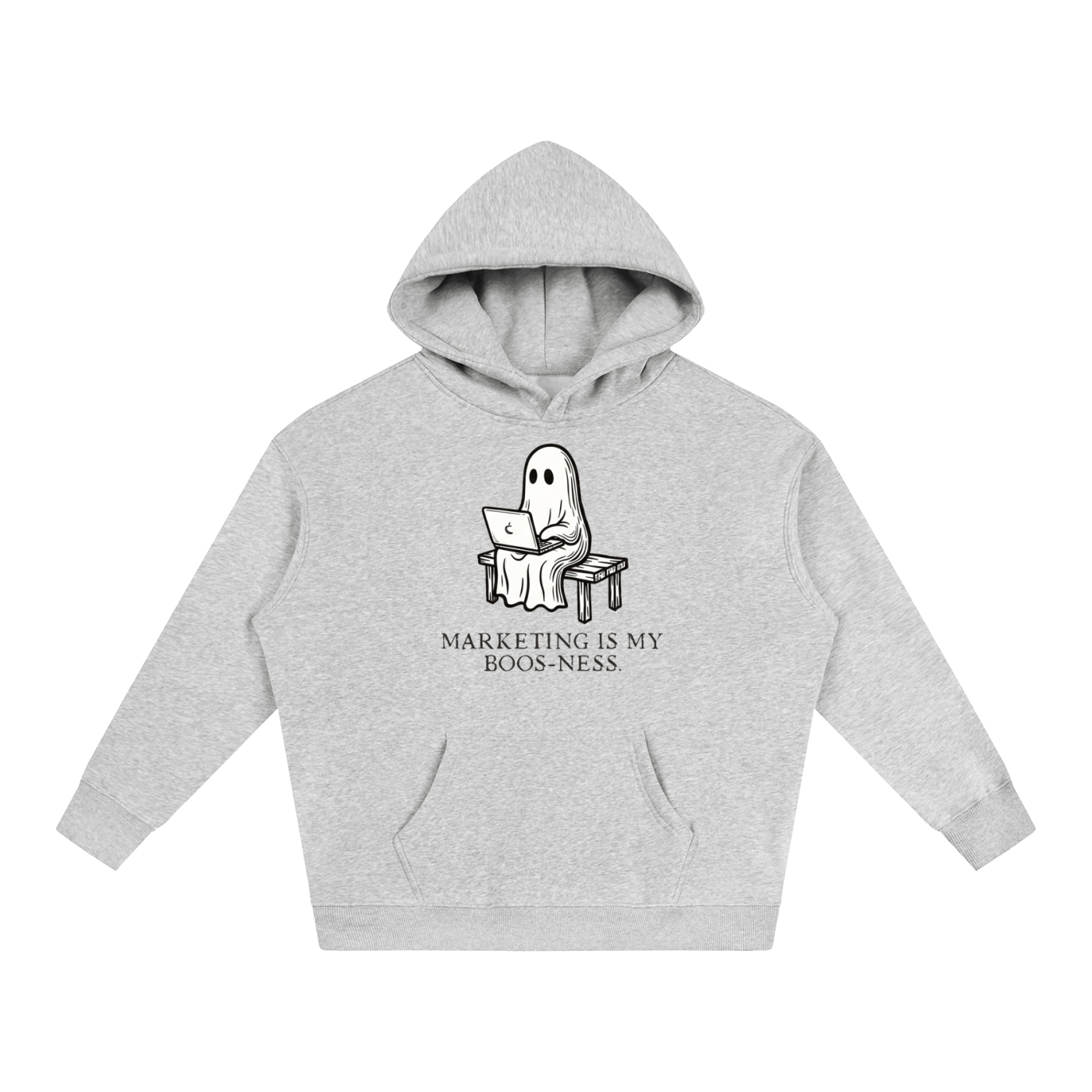 Social Media is My Boos-ness | Oversize Fleeced Hoodie