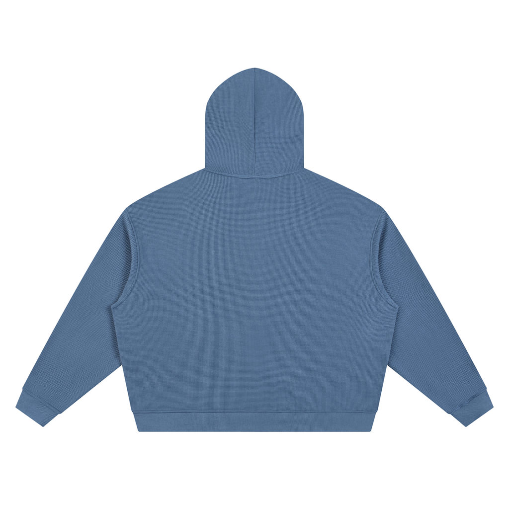 Pitch, Please | Unisex Waffle Boxy Full Zip Hoodie