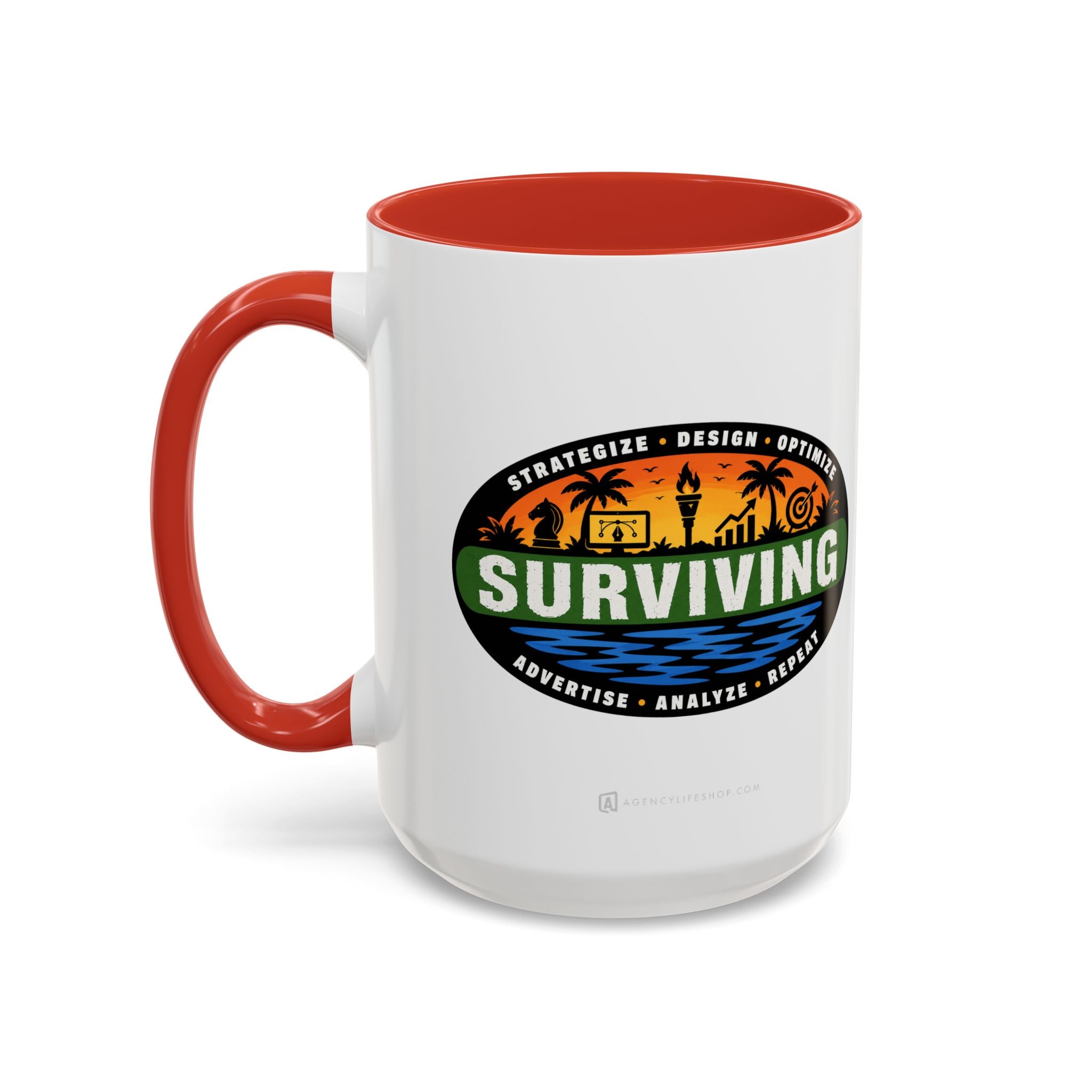 Surviving in Marketing | Coffee Mug