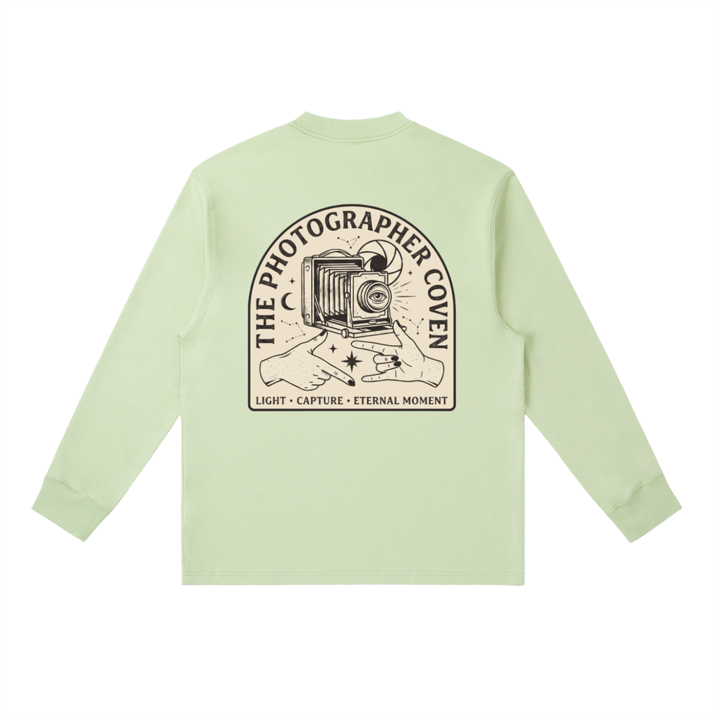 The Photographer Coven | Essential Crewneck Long-Sleeve T-Shirt