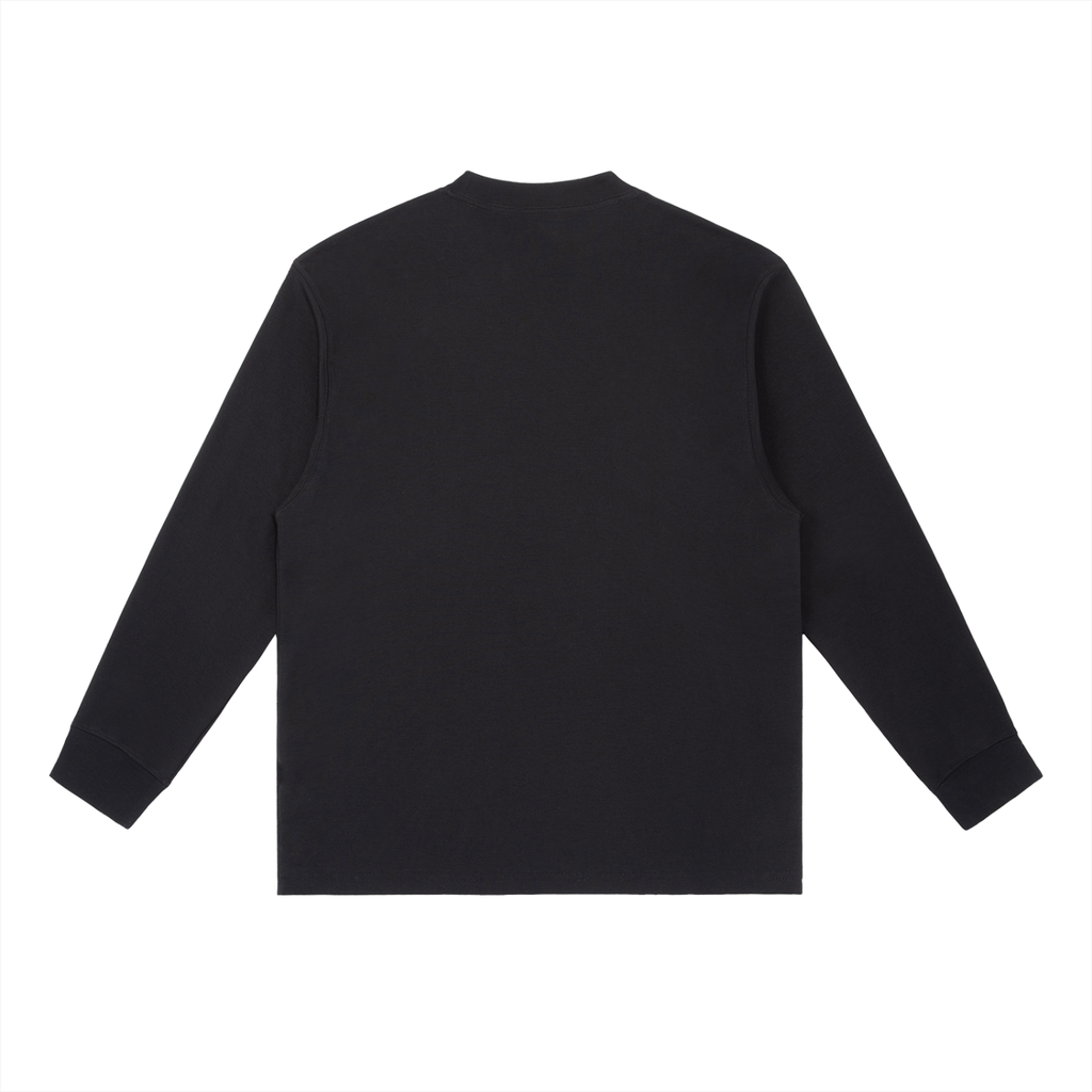 Design Like Somebody's Watching | Essential Crewneck Long-Sleeve T-Shirt