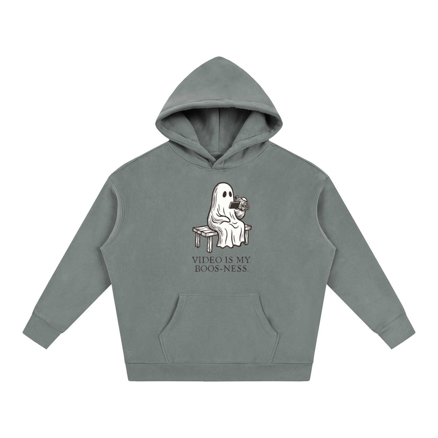 Video is My Boos-ness | Oversize Fleeced Hoodie