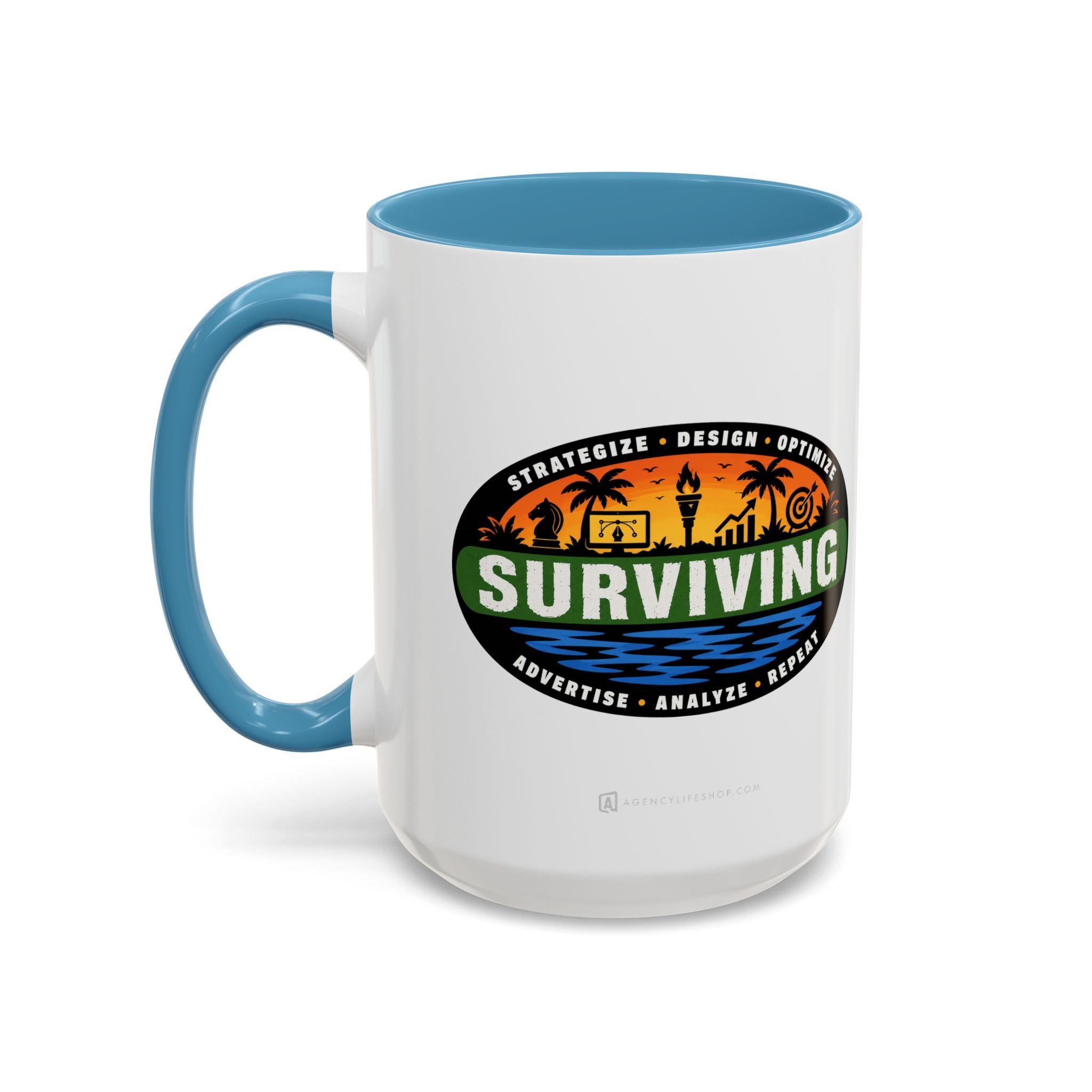 Surviving in Marketing | Coffee Mug