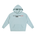 My Campaigns Are Killer - Dark Text | Oversize Fleeced Hoodie