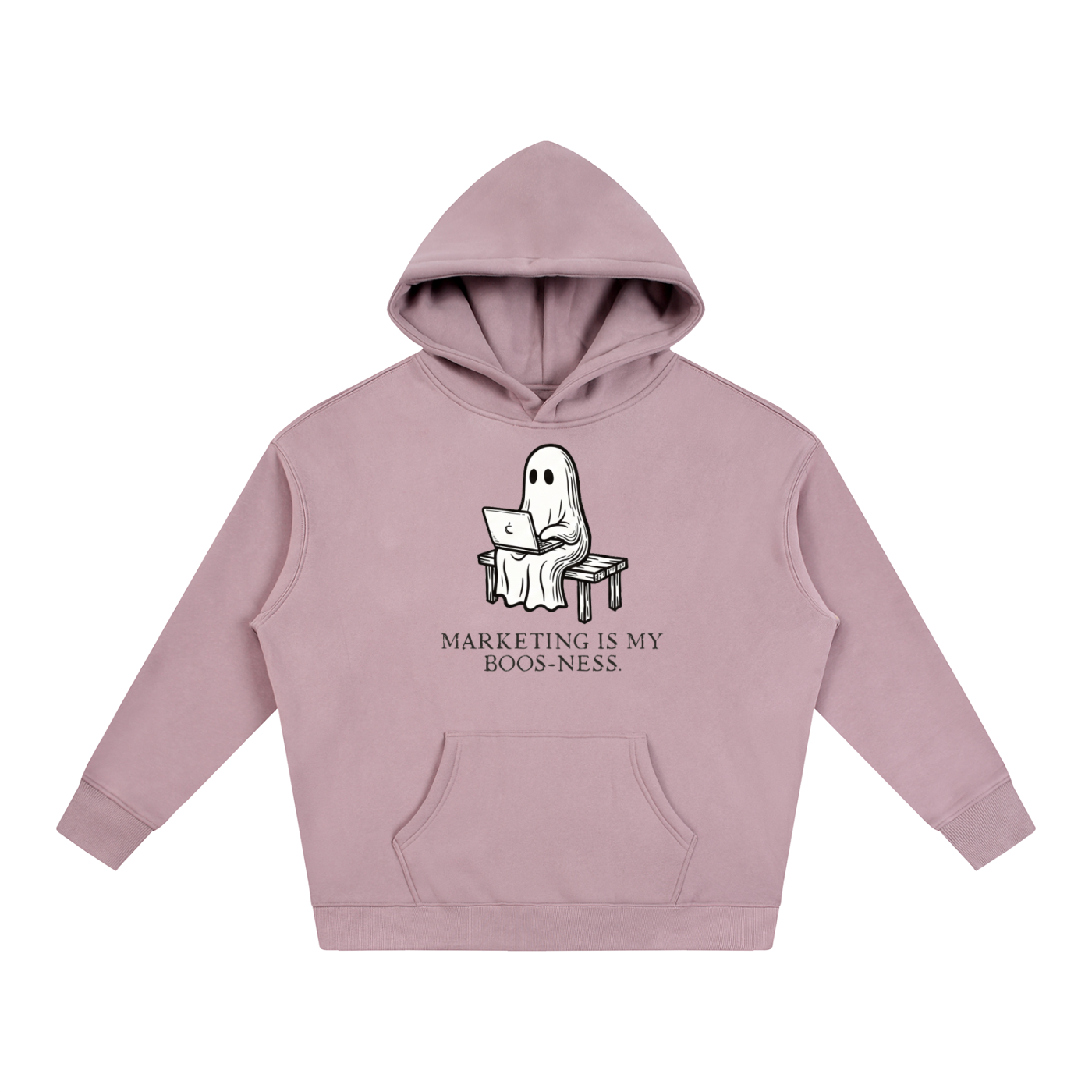 Social Media is My Boos-ness | Oversize Fleeced Hoodie