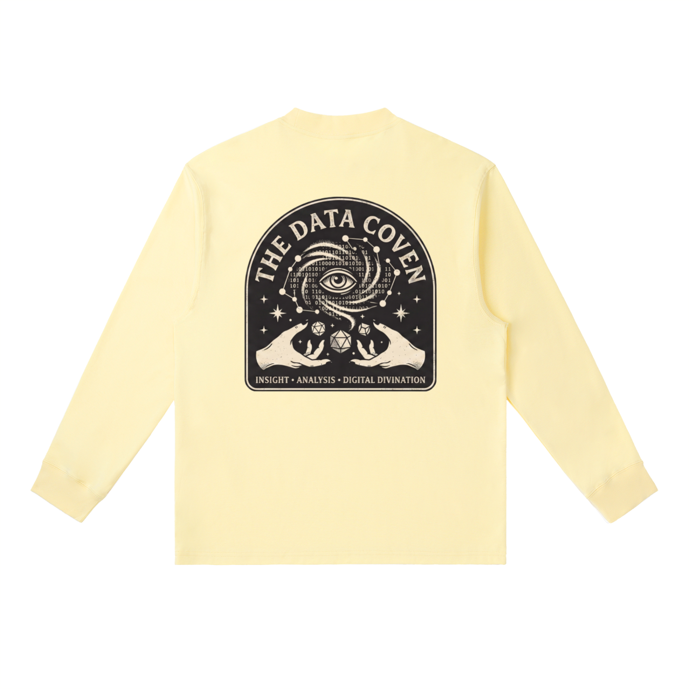 The Data Coven | Essential Crewneck Long-Sleeve T-Shirt