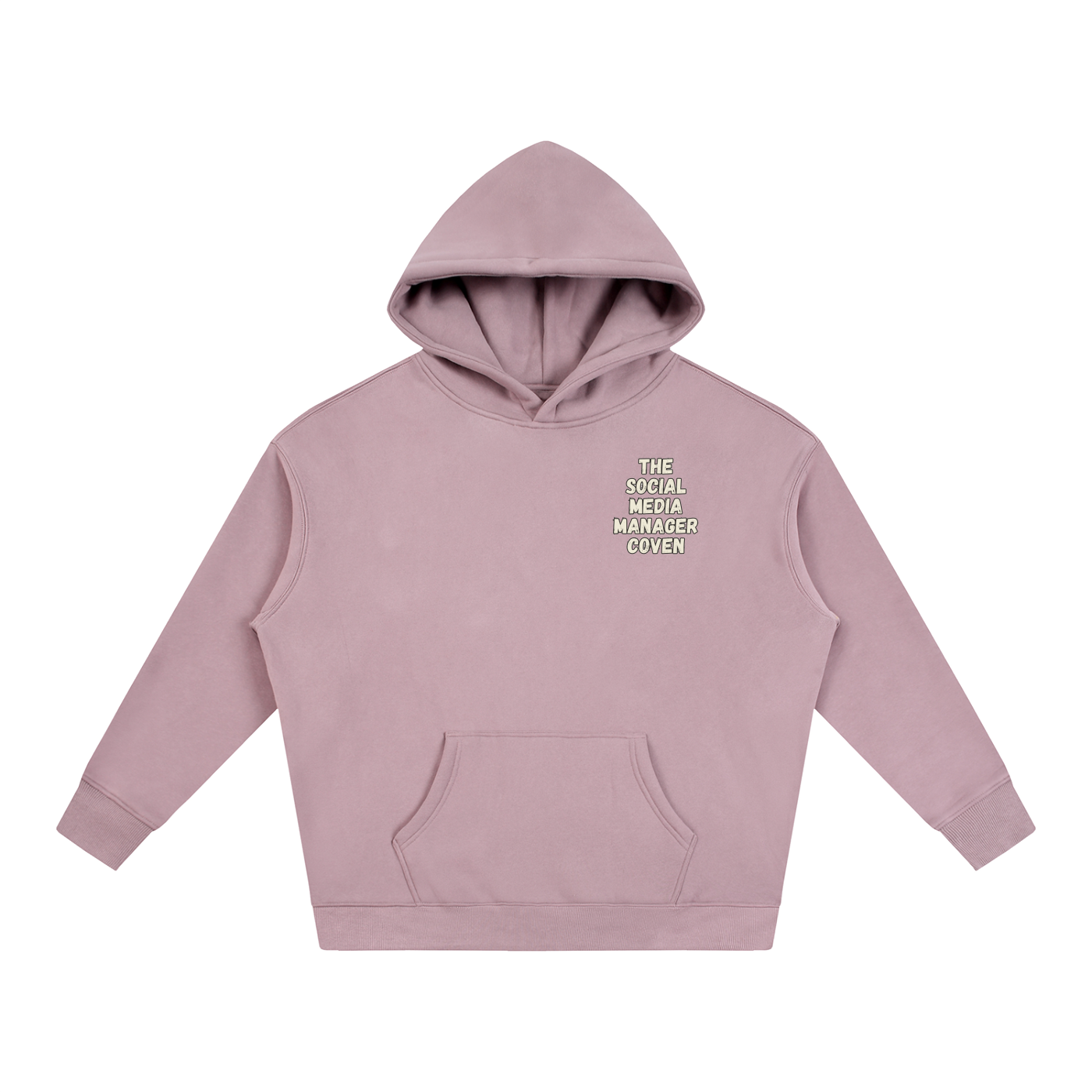 The Social Media Coven | Oversized Fleeced Hoodie