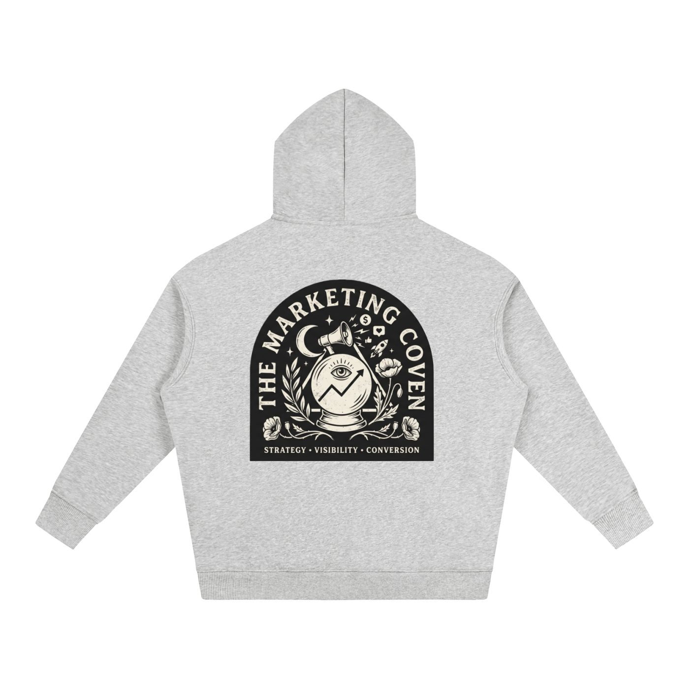 The Marketing Coven | Oversized Fleeced Hoodie