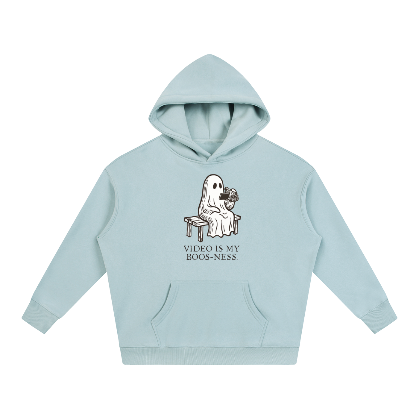 Video is My Boos-ness | Oversize Fleeced Hoodie