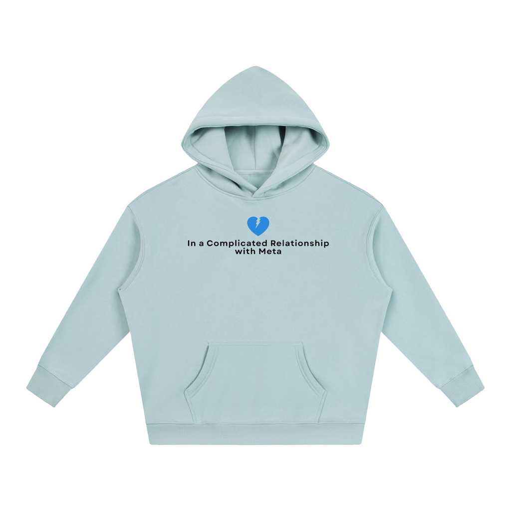 Complicated Relationship | Oversize Fleeced Hoodie