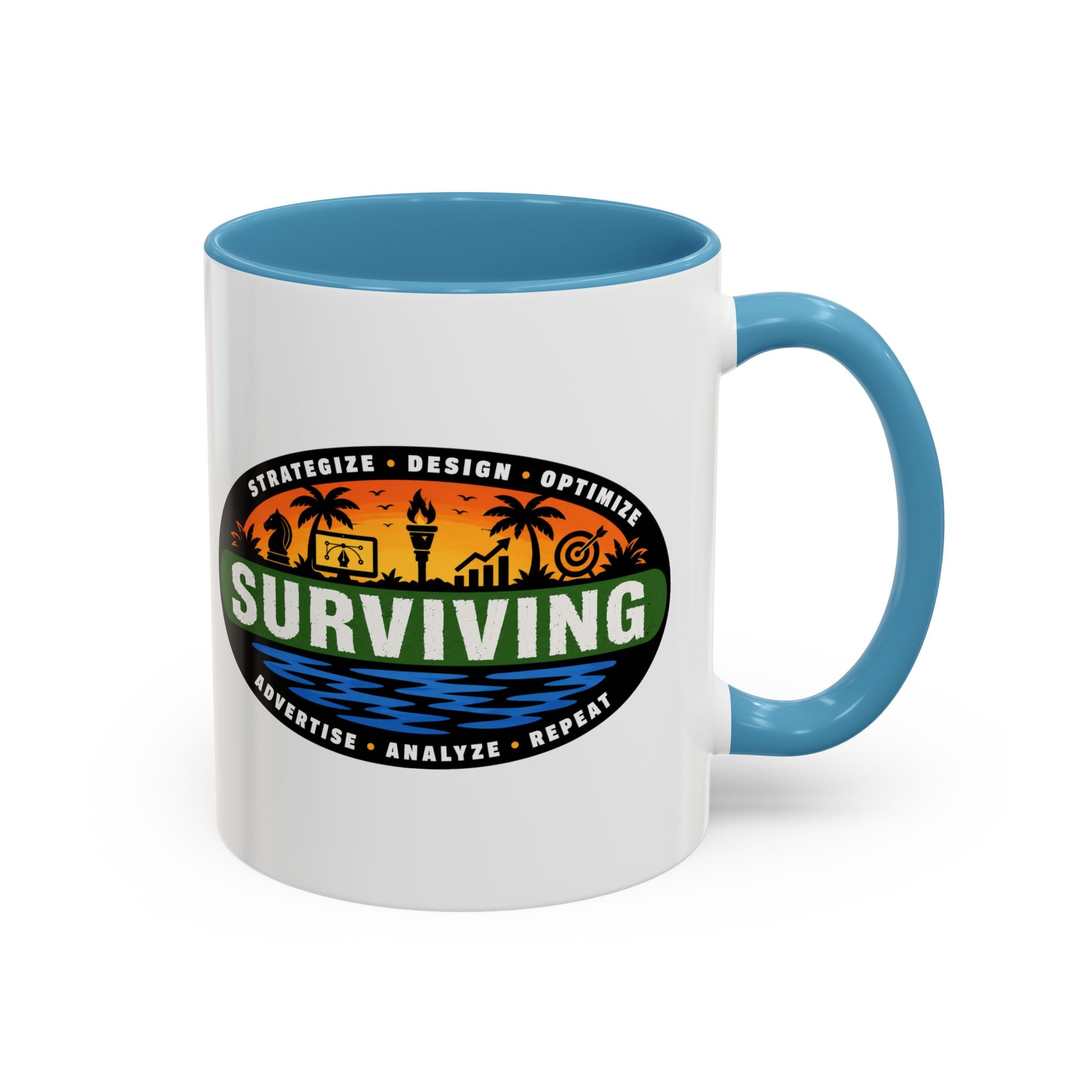 Surviving in Marketing | Coffee Mug