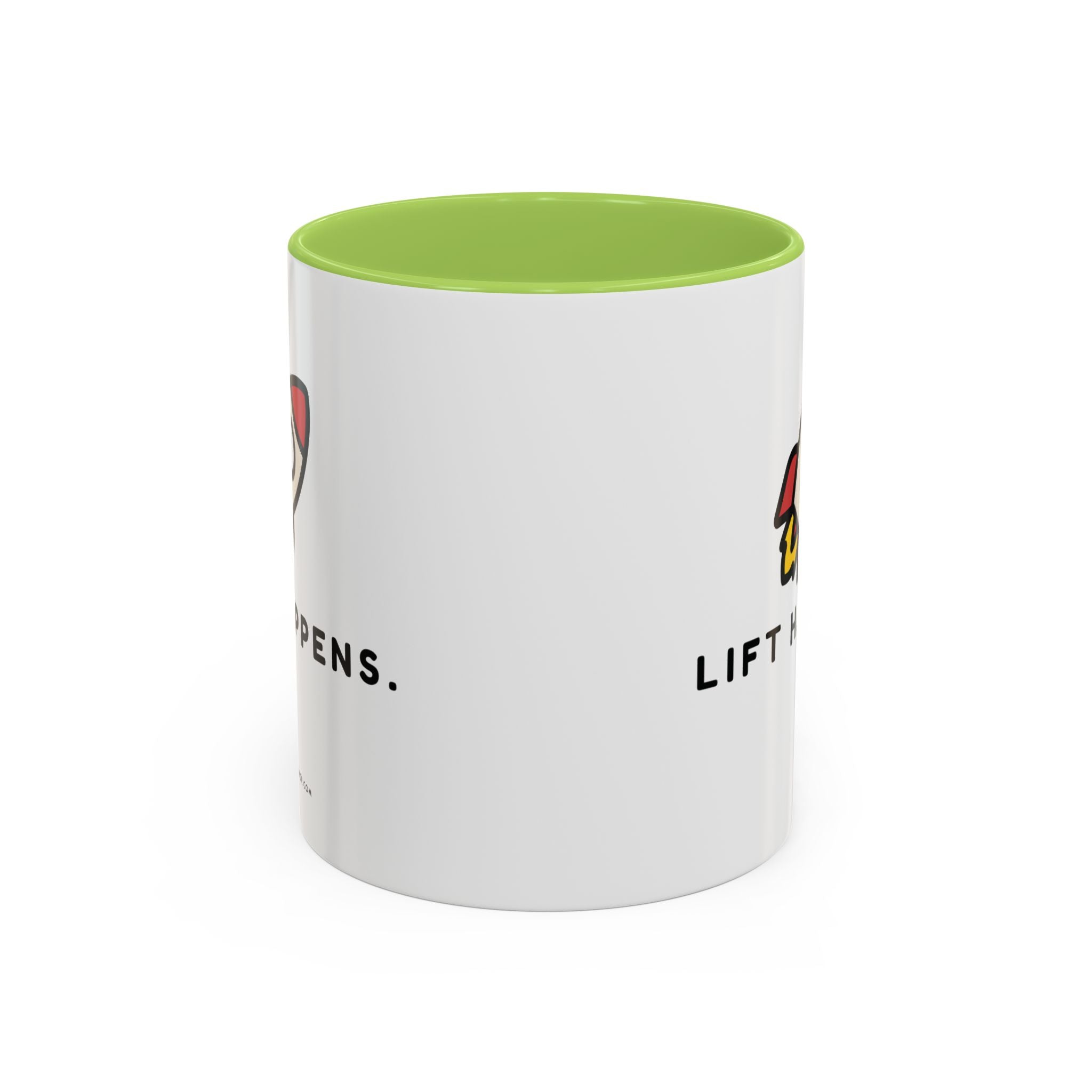 Lift Happens | Accent Coffee Mug (11, 15oz)