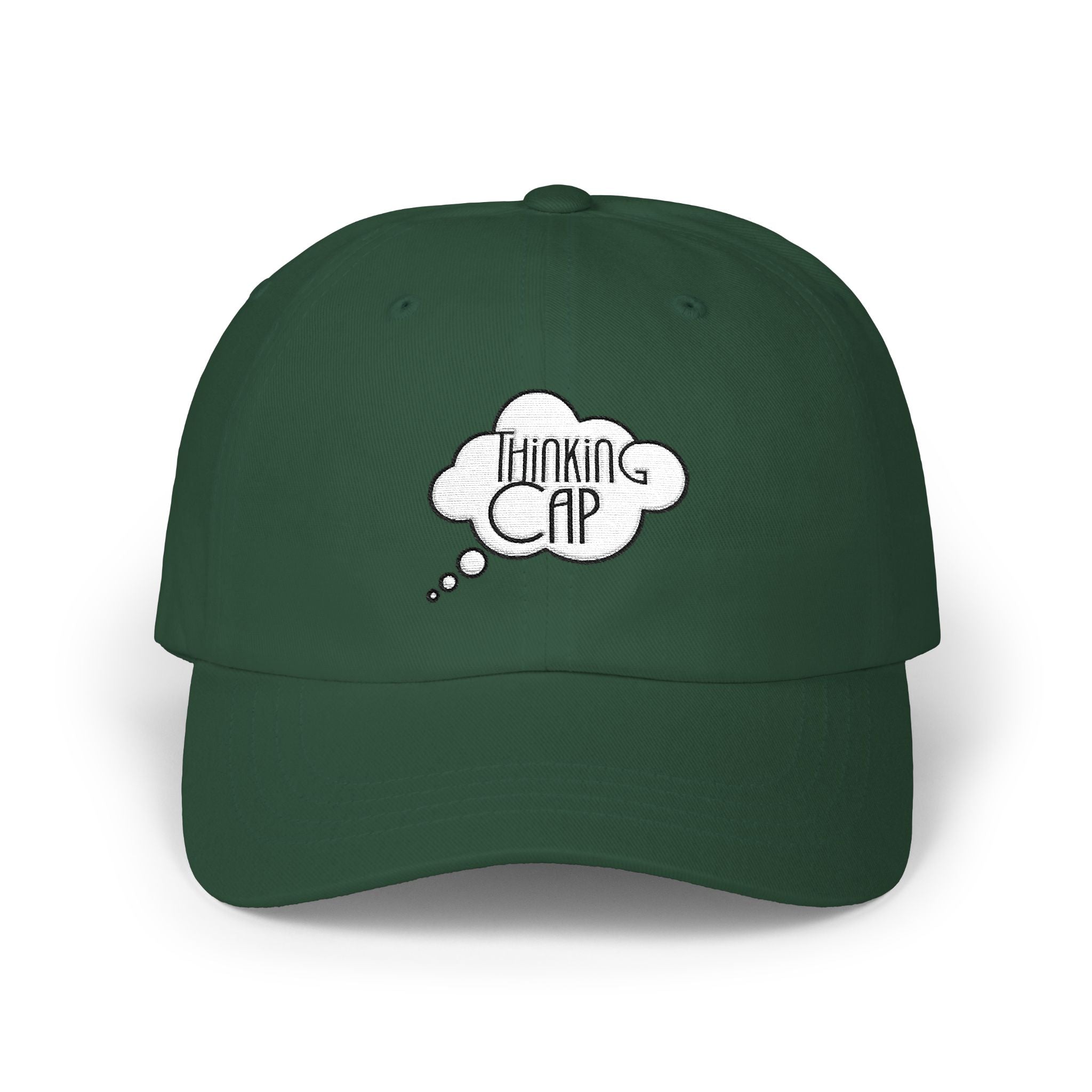 Thinking Cap | Classic Embroidered Baseball Cap