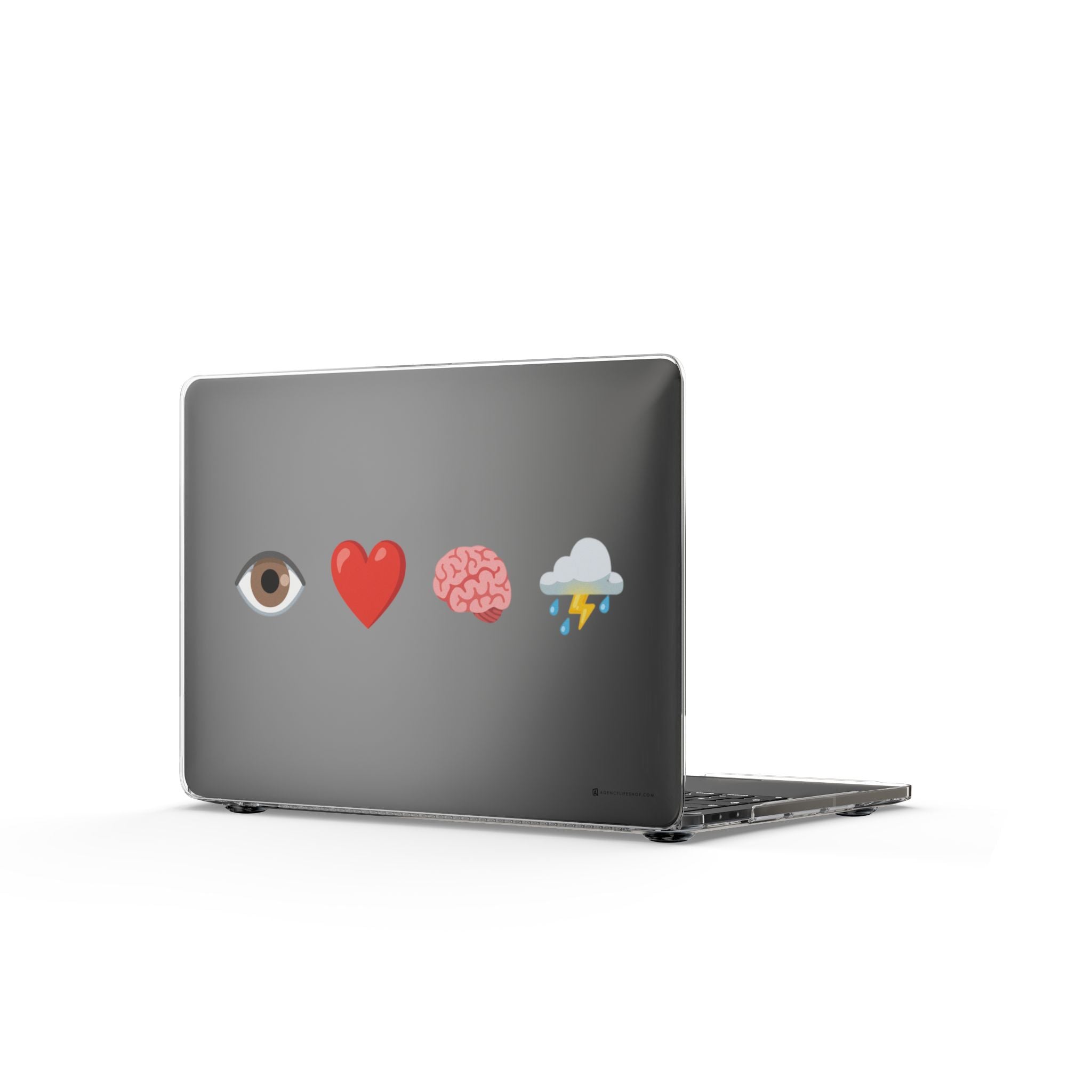 I Love Brainstorming | Clear MacBook Case