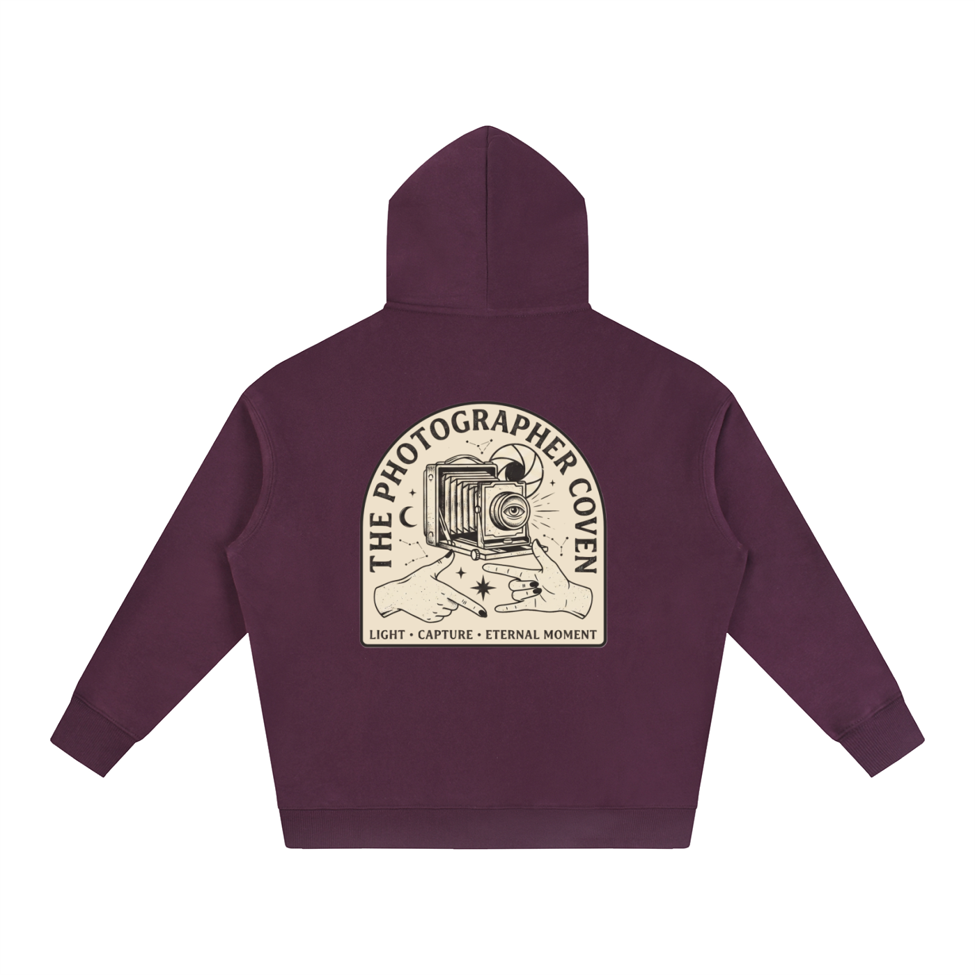 The Photographer Coven | Oversized Fleeced Hoodie