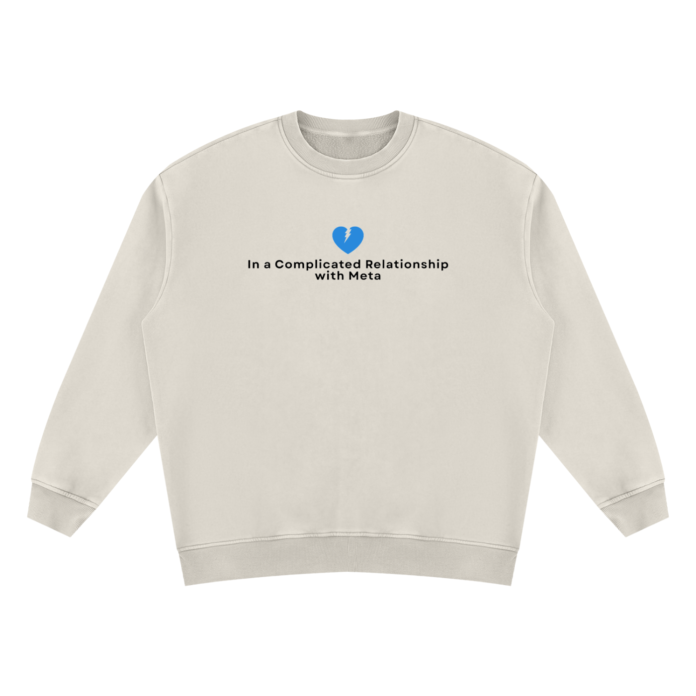 Complicated Relationship | Unisex Vintage Wash Fleece Sweatshirt