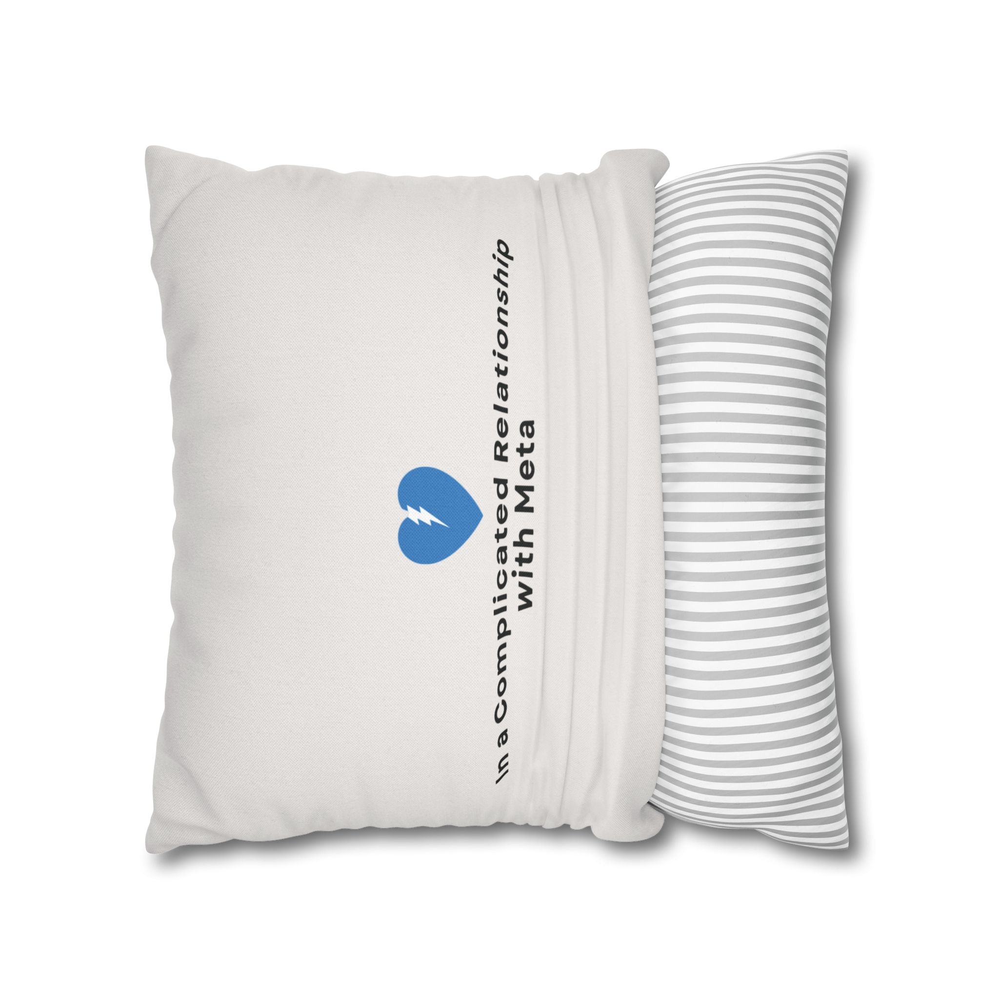 Complicated Relationship | Polyester Square Pillowcase
