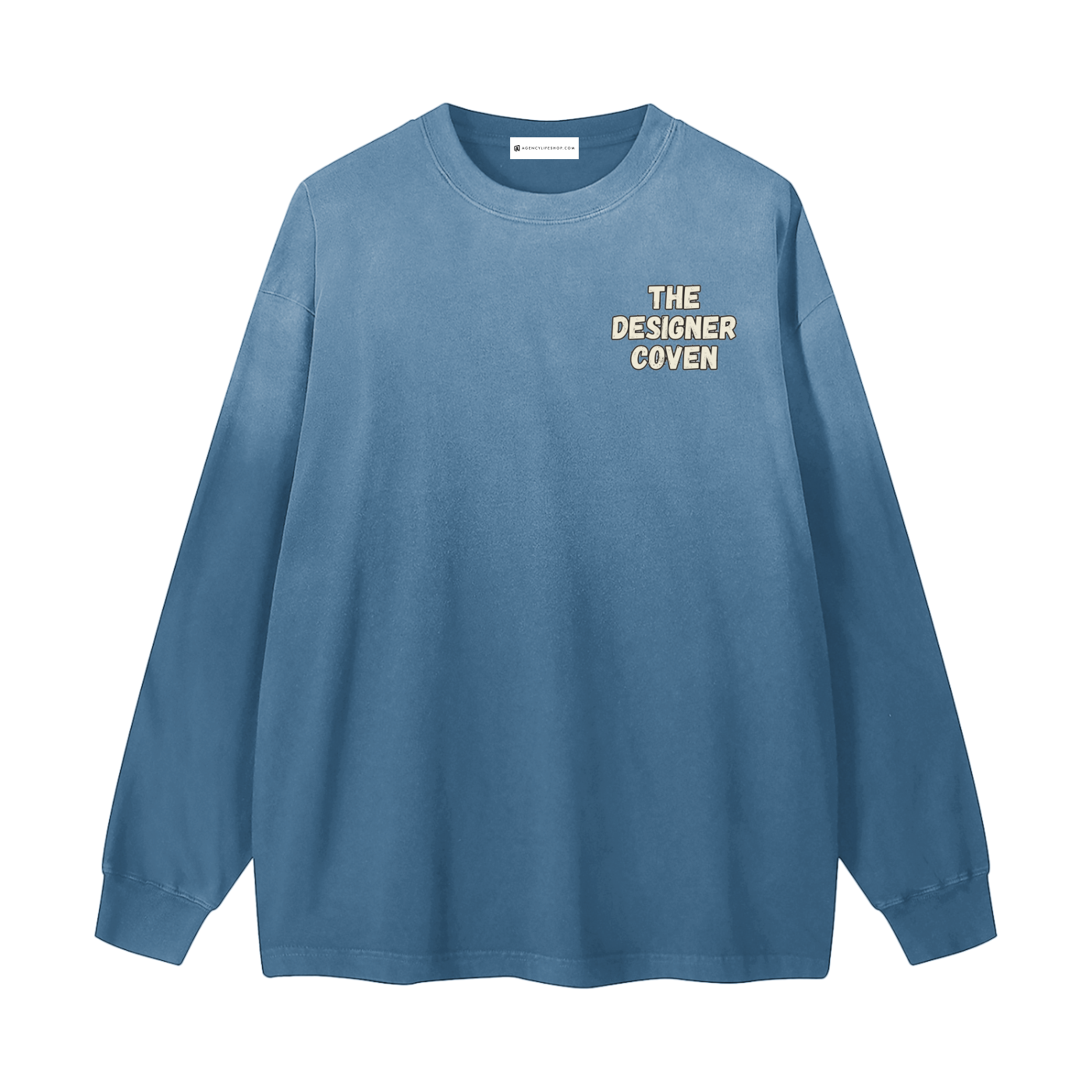 The Designer Coven | Gradient Washed Long Sleeve T-Shirt