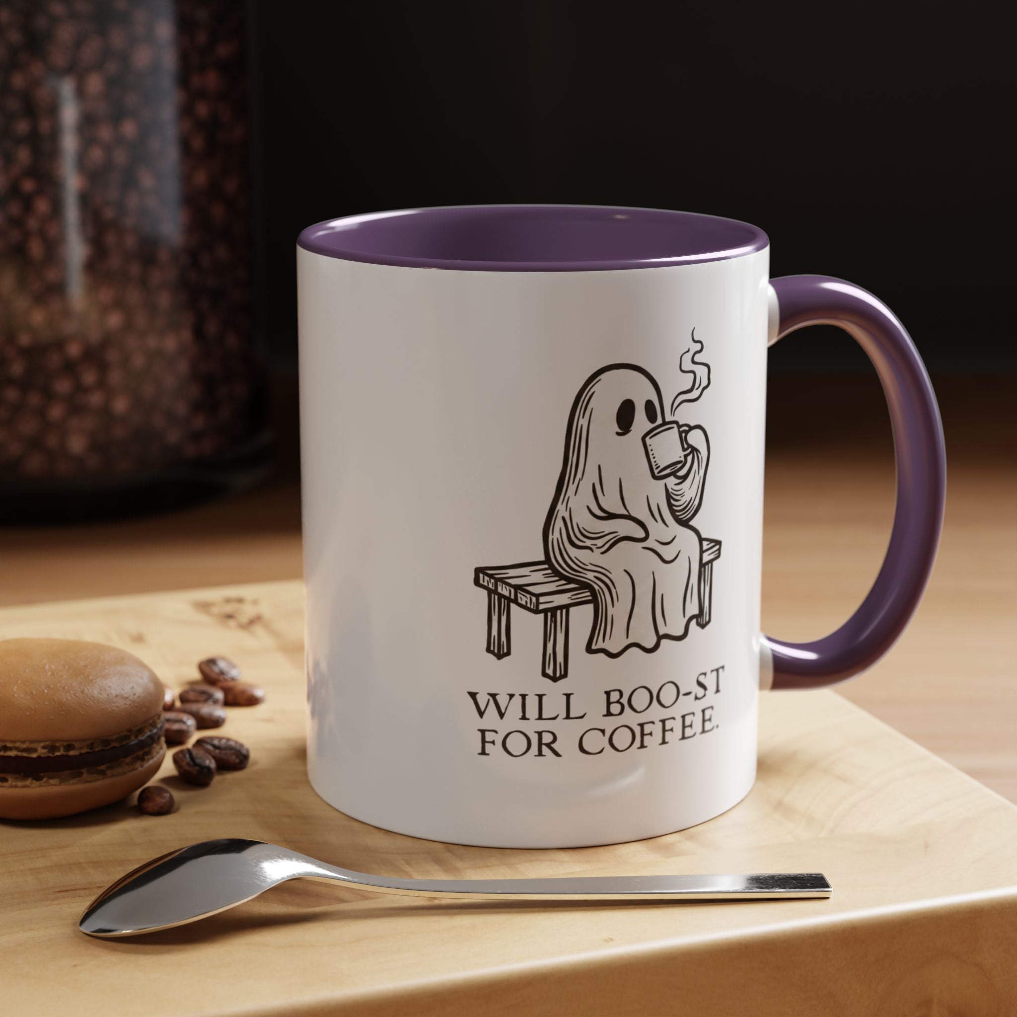 Will Boo-st for Coffee | Accent Mug (11/15oz)